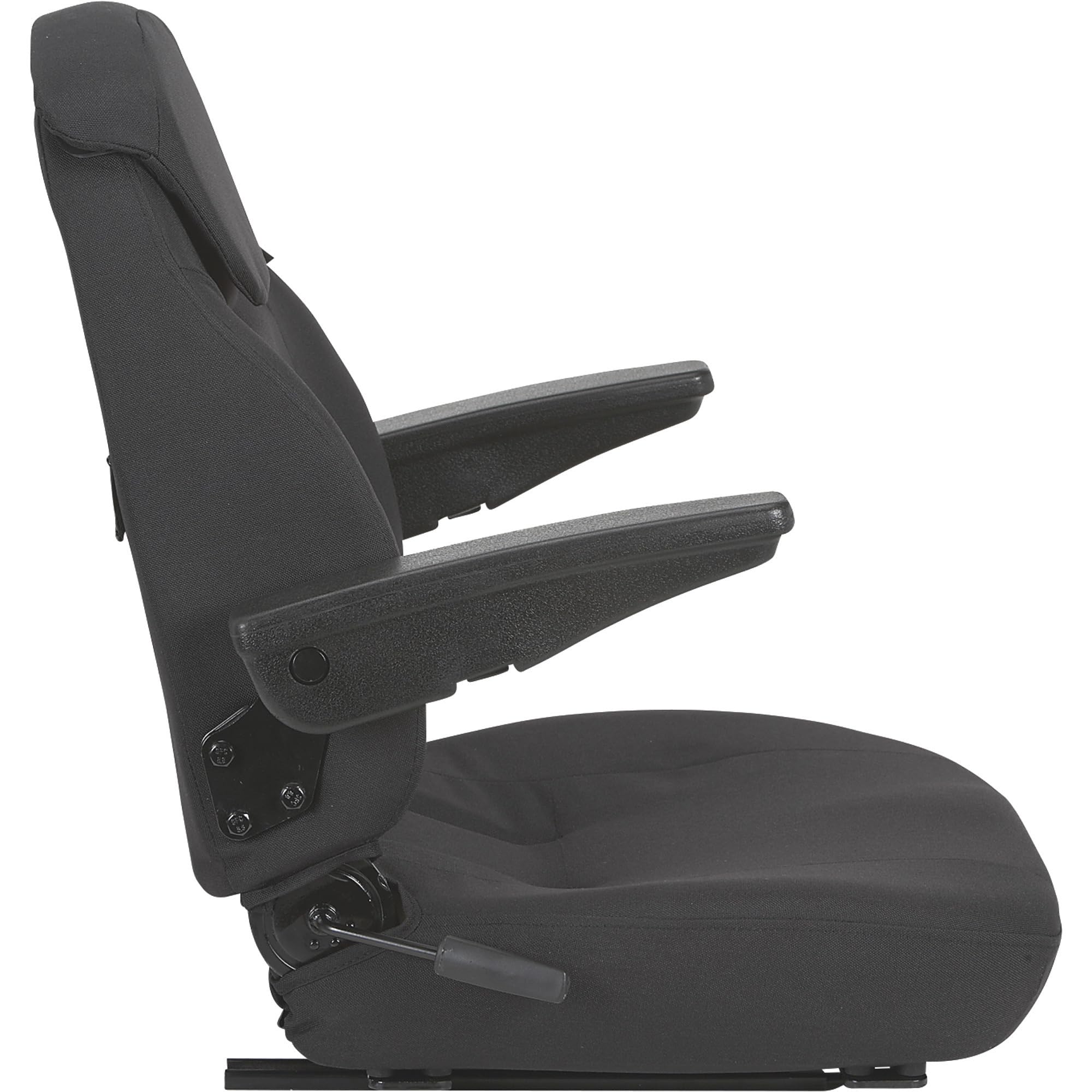 Black Talon Northern Tool+Equipment Cordura Tractor Seat with Adjustable Lumbar Support - Black, Model 440