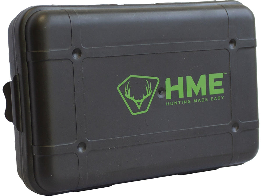HME Broadhead Case Archery Bow Hunting Storage Organizer Box Plastic Portable Lightweight with Foam Padding