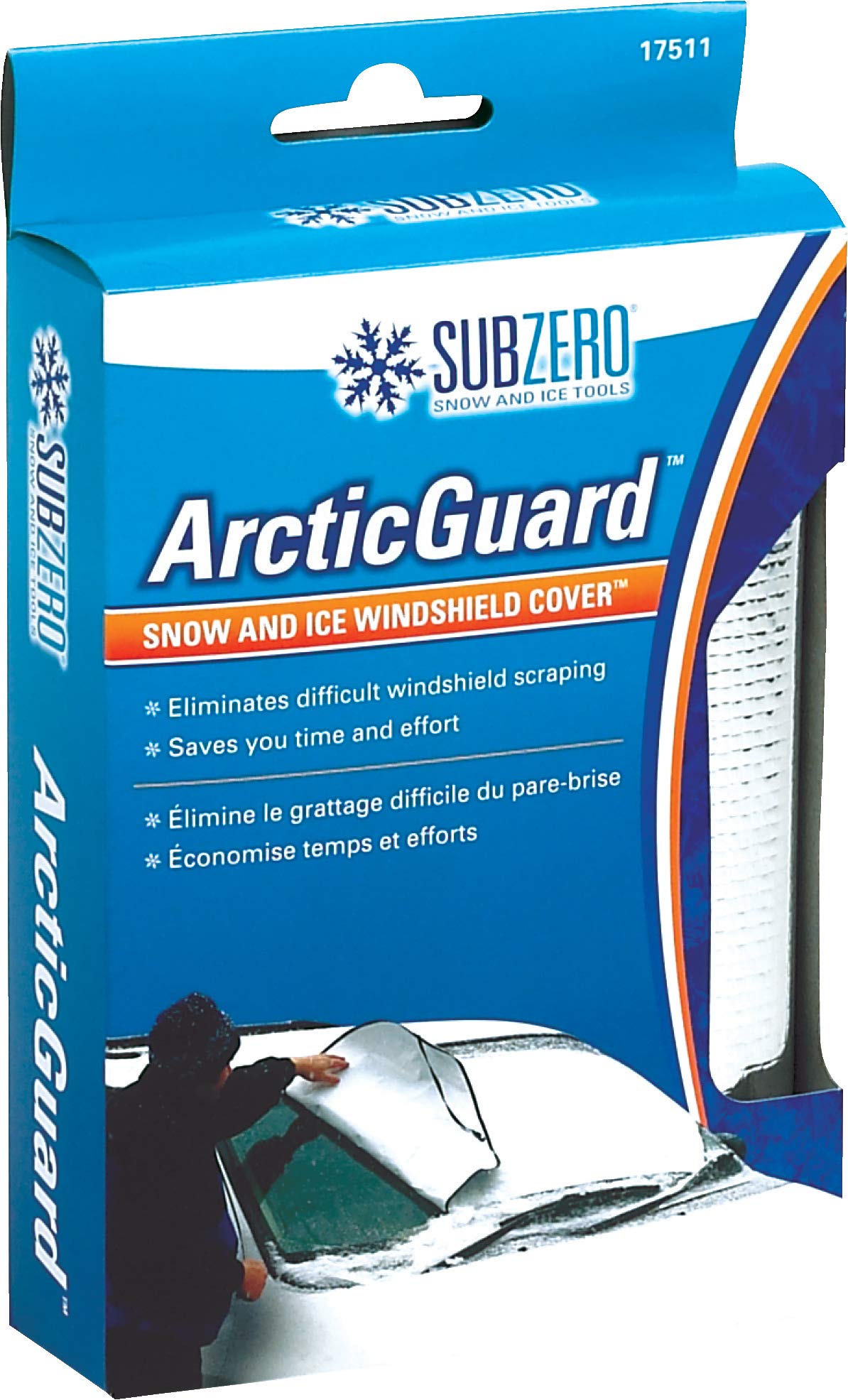 SubZero 17511 Windshield Cover ArticGuard Snow and Ice Universal , 29" H x 70" W