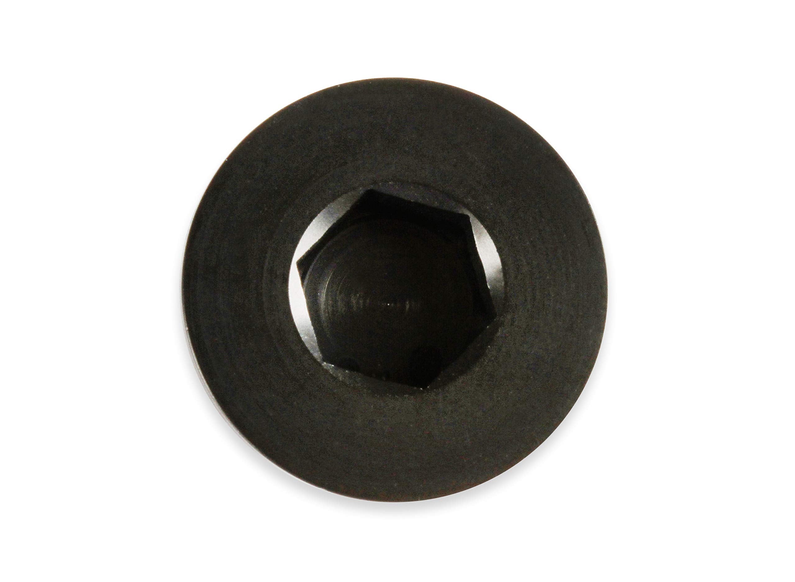 Black Earl's -8An Low Profile Port Plug