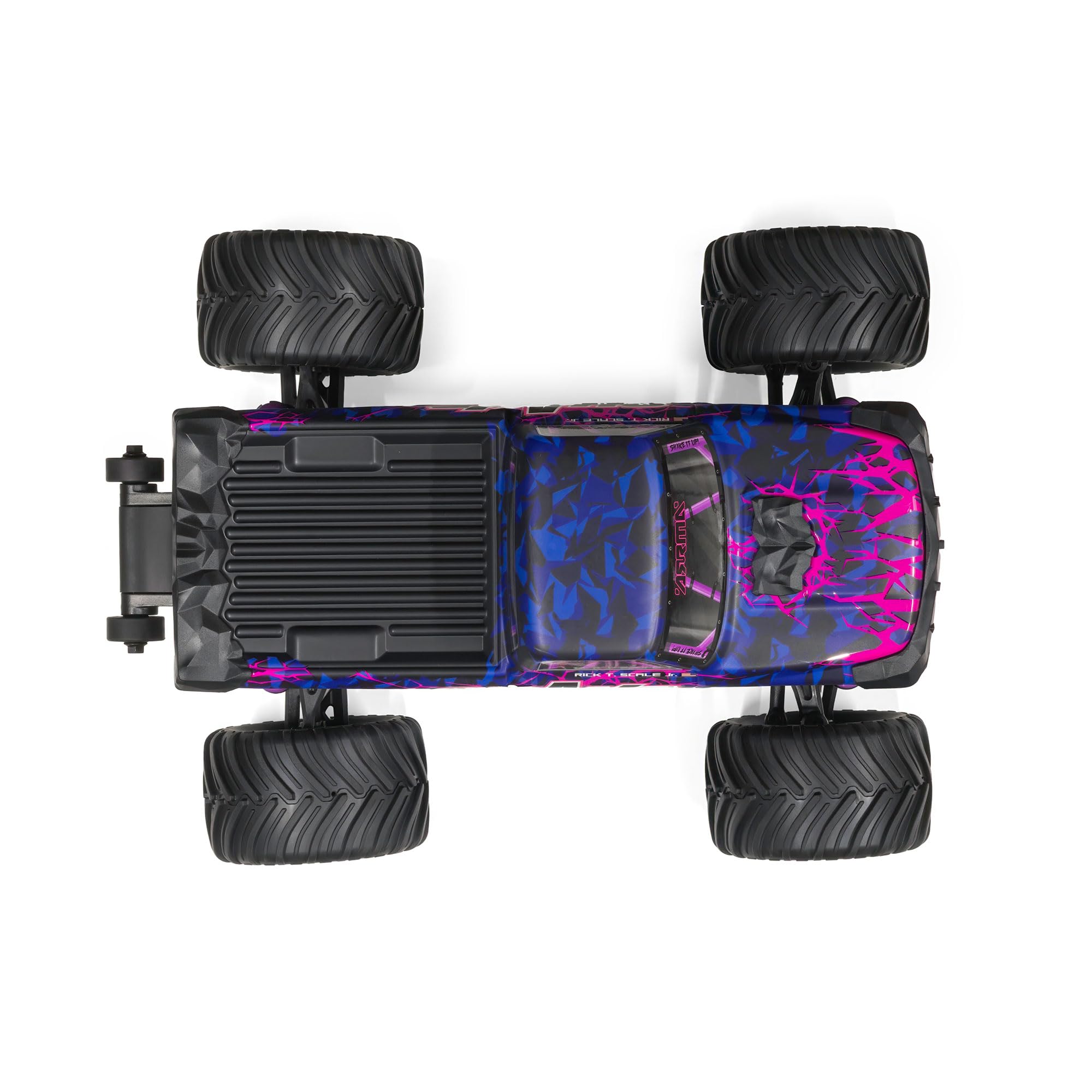 ARRMA 1/16 Quake GROM RC Truck 4X4 RTR Brushed Monster Truck (Battery & Charger Included), Purple, ARA2137T3