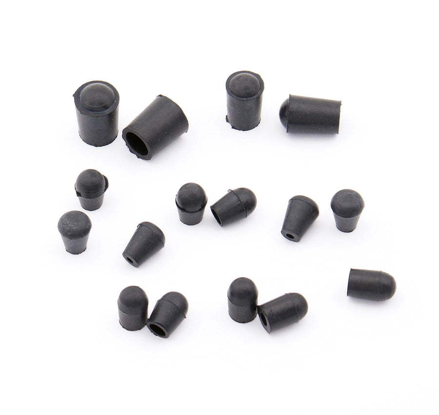Vacuum Cap Assortment Mr. Gasket 3704 - Set of 16