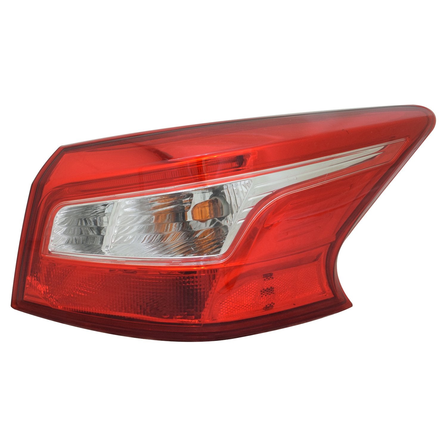 Right TYC Tail Light Assembly Compatible with 2016-2019 Nissan Sentra