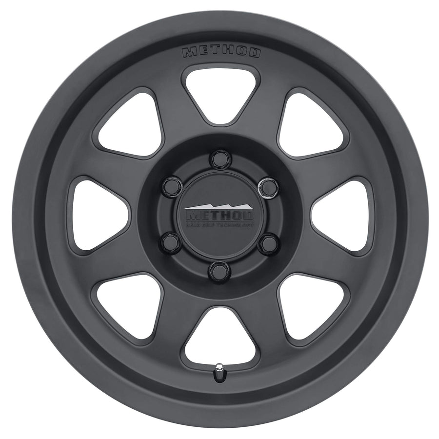 701 Method Race Wheels Matte Black 17x8.5" 6x135", 0mm offset 4.75" Backspace, MR70178516500