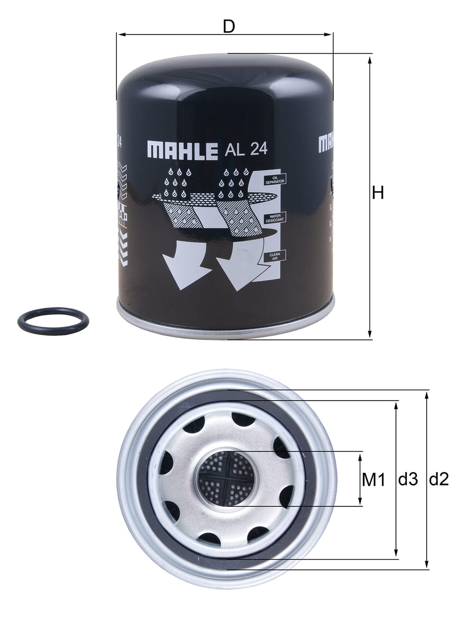 Air Dryer Filter - Mahle AL24