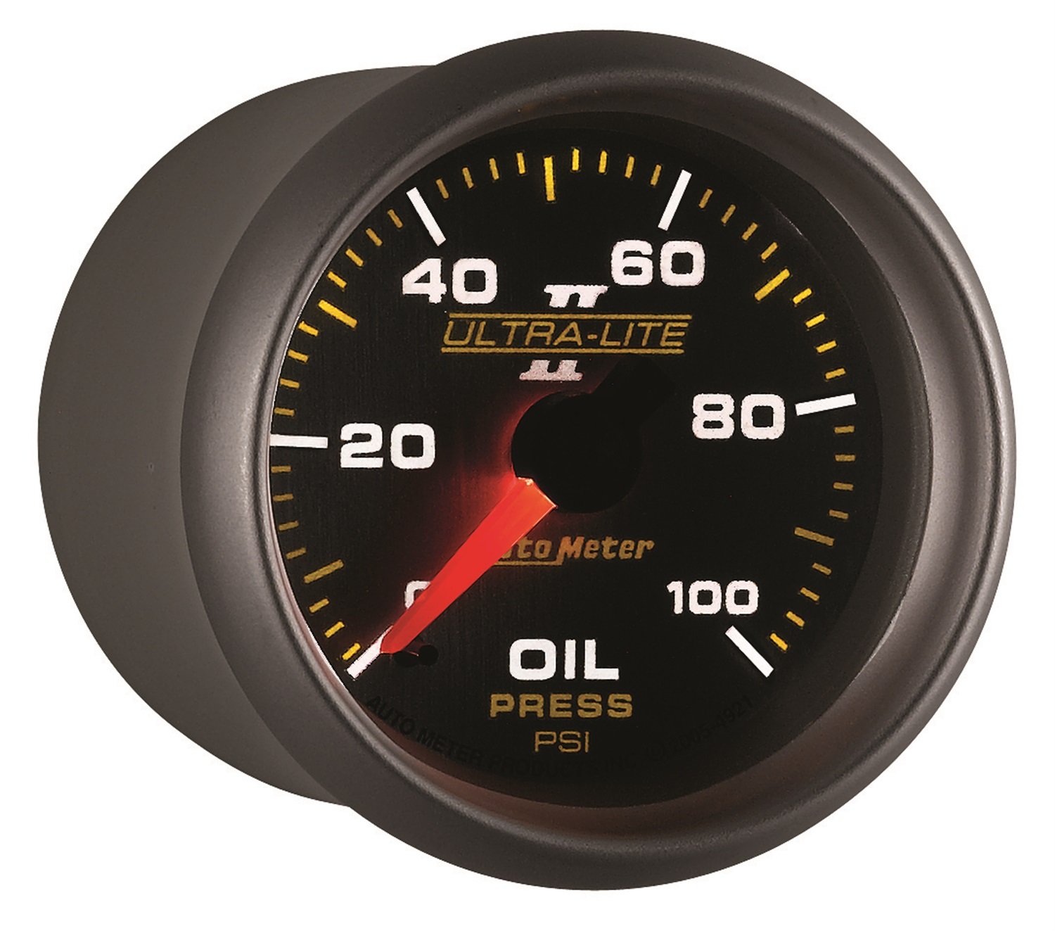 Ultra-Lite II Auto Meter 4921 Oil Pressure Gauge 2.3125 in.