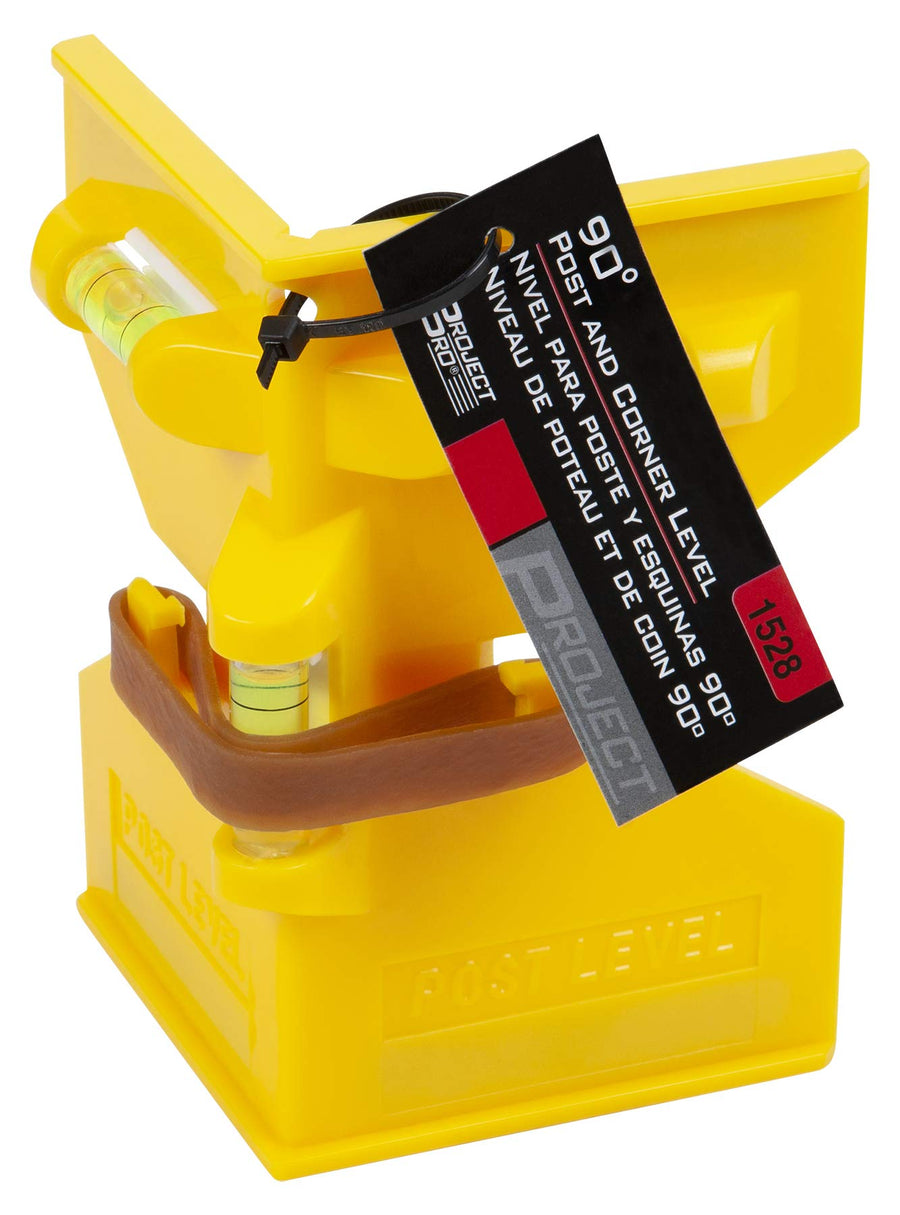 Post and Corner Level Performance Tool 1528 - Accurately Measure Angles on Posts, Corners, and More with this Durable Tool