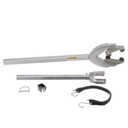 Attwood Heavy Duty SP-4000-ADJ-RB Transom Saver, Adjustable from 24 to 36 Inches, Heavy Duty Head, Roller and Trailer Mounts