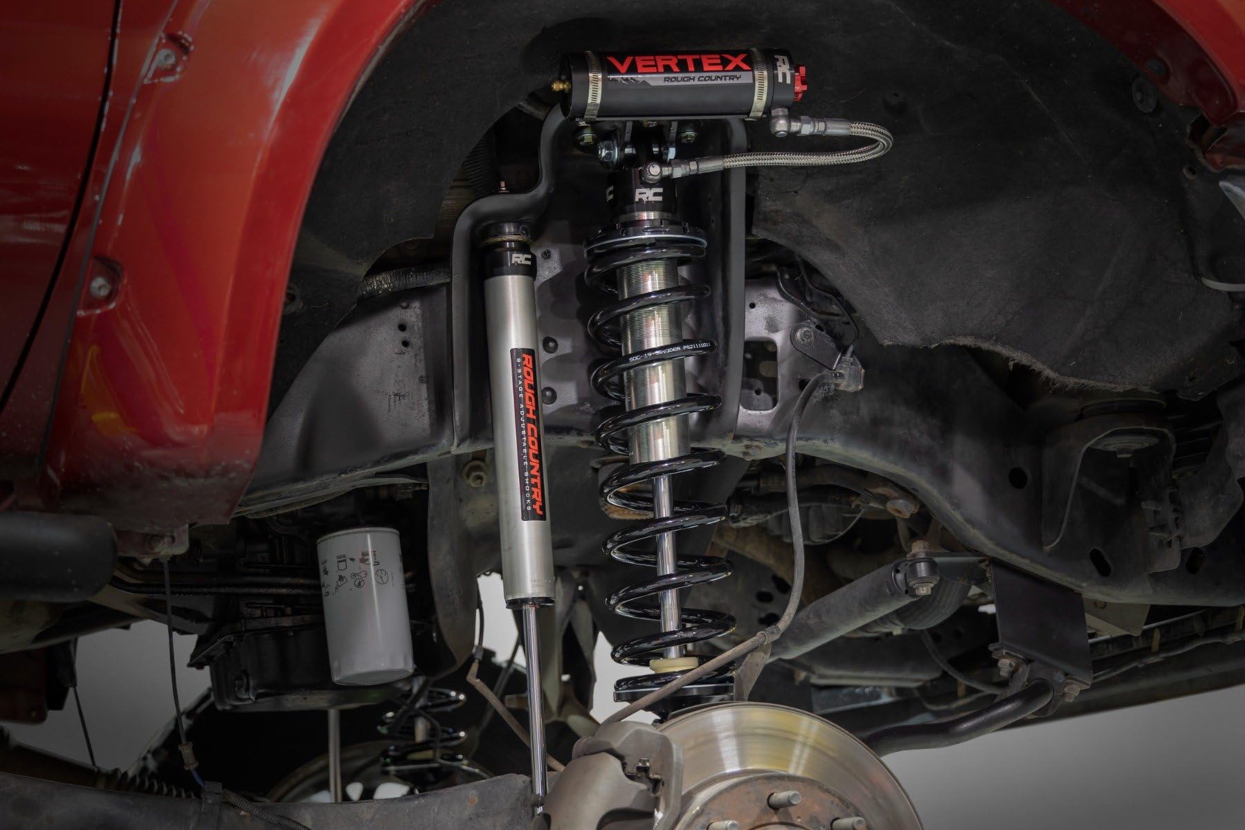 6" Rough Country Coilover Conversion Kit for 2005-2022 Ford Super Duty - 50010