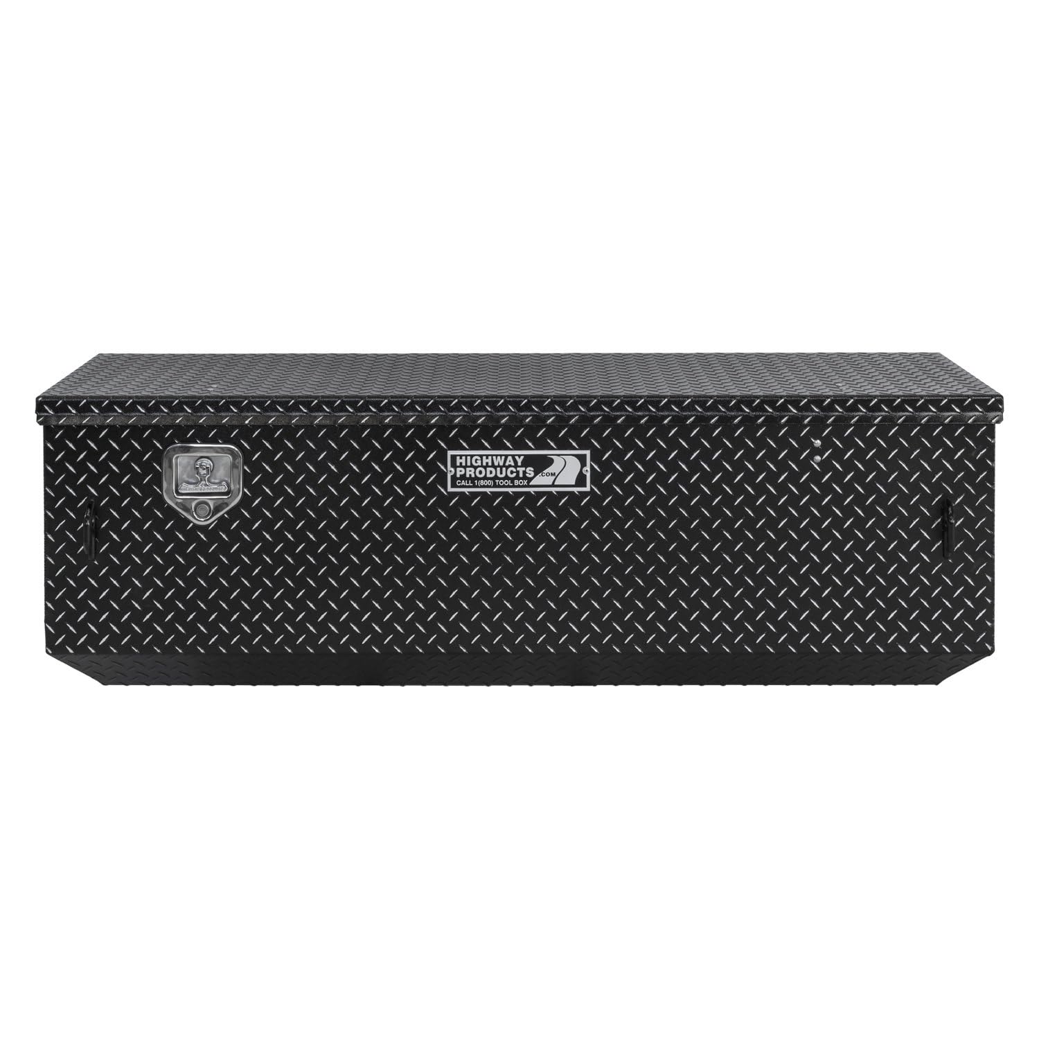 3022-004-BK62 Highway Products - Notched Single Lid 5th Wheel Tool Box with