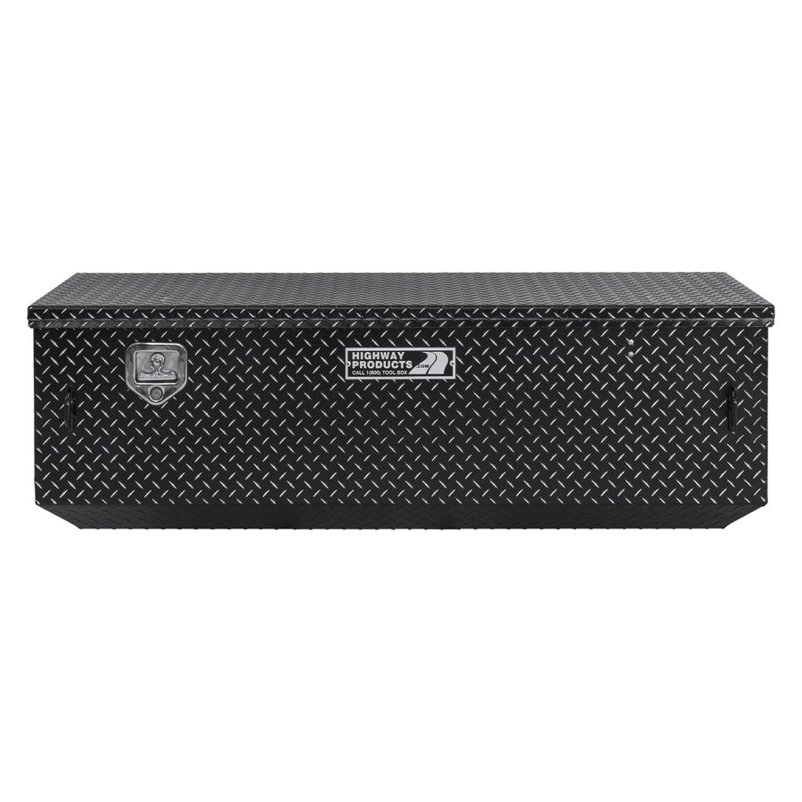 3022-004-BK62 Highway Products - Notched Single Lid 5th Wheel Tool Box with
