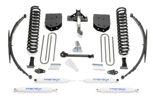 Fabtech K2127 Lift Basic System w/Shocks w/Performance Shocks 8 in. Lift System w/Shocks
