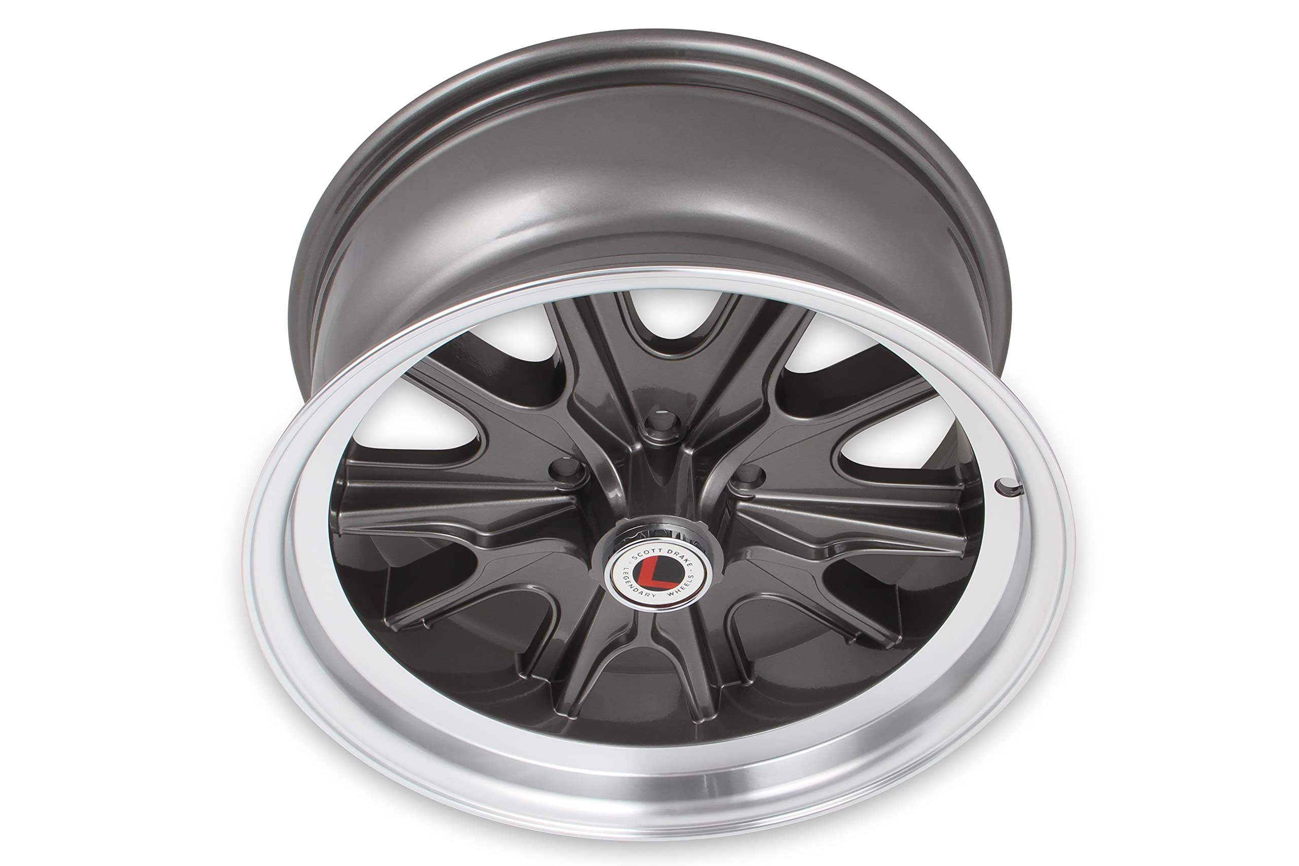 17X7 Legendary Wheel - Hb5 Alloy Rim-Charcoal (LW90-70754B)