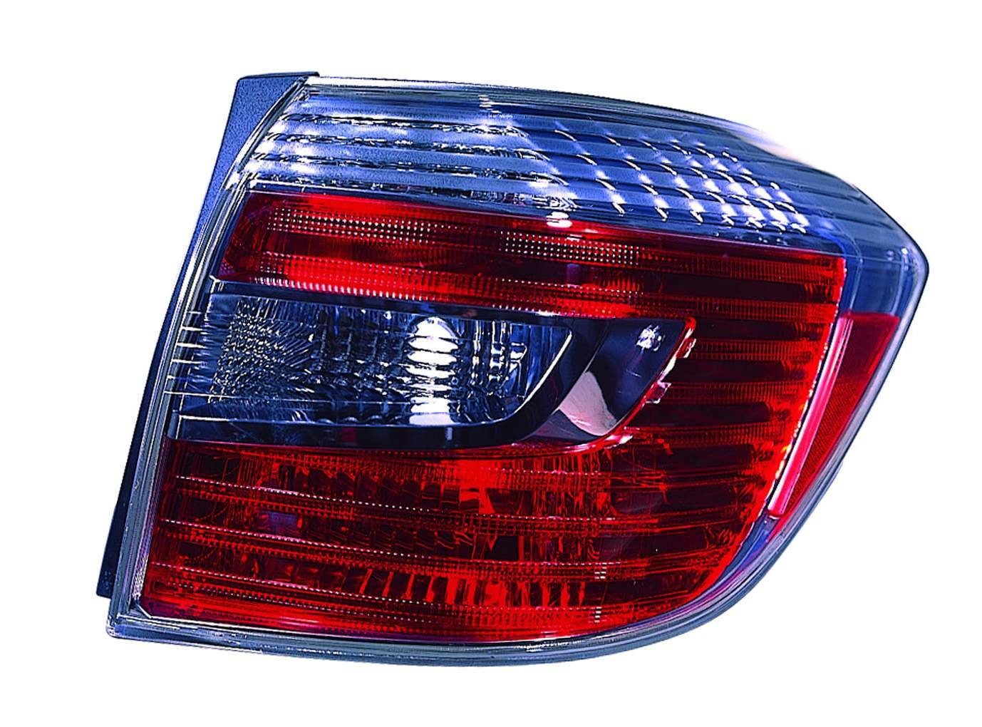 Replacement DEPO 312-1988R-US7C Passenger Side Tail Light Housing