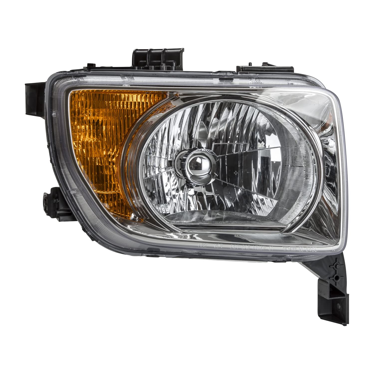 Right TYC Headlight Assembly Compatible with 2003-2006 Honda Element