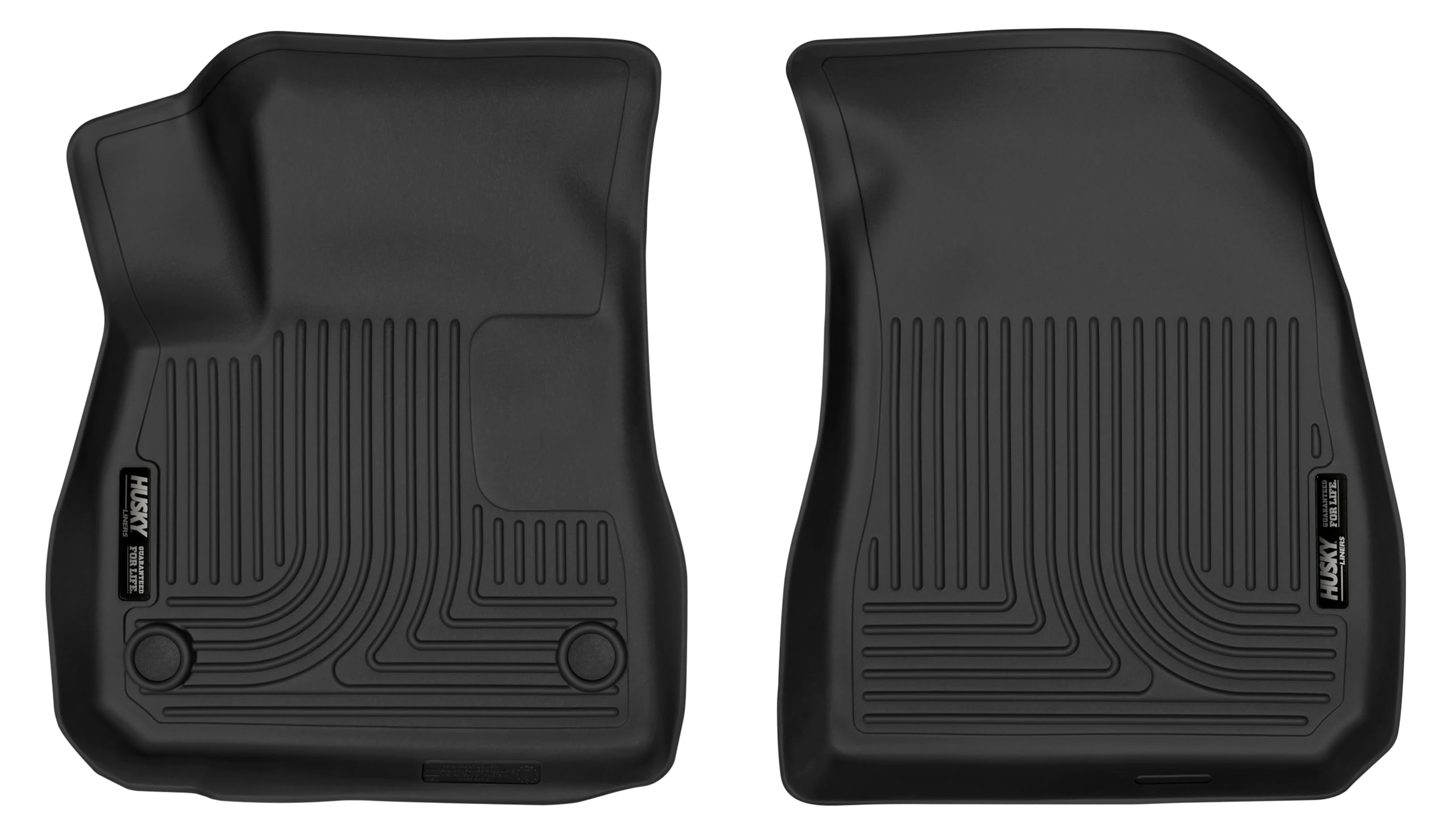 Husky Liners Floor Mats X-act Contour | Fits 2016-2025 Chevrolet Malibu | Front Row, 2-pc Black - 52271
