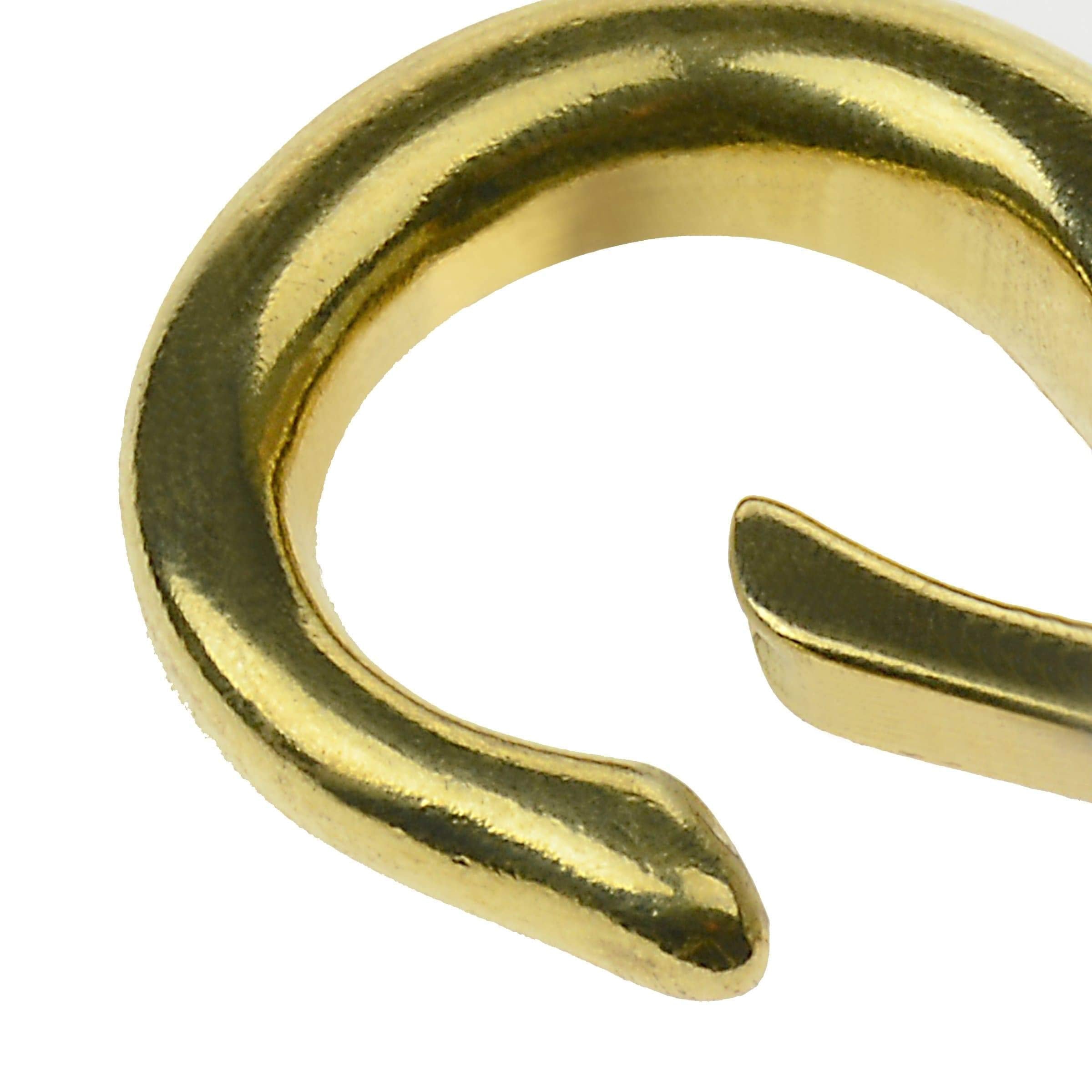 Swivel Eye Snap T-H Marine BE-HA-54340-DP, 3.75", Brass