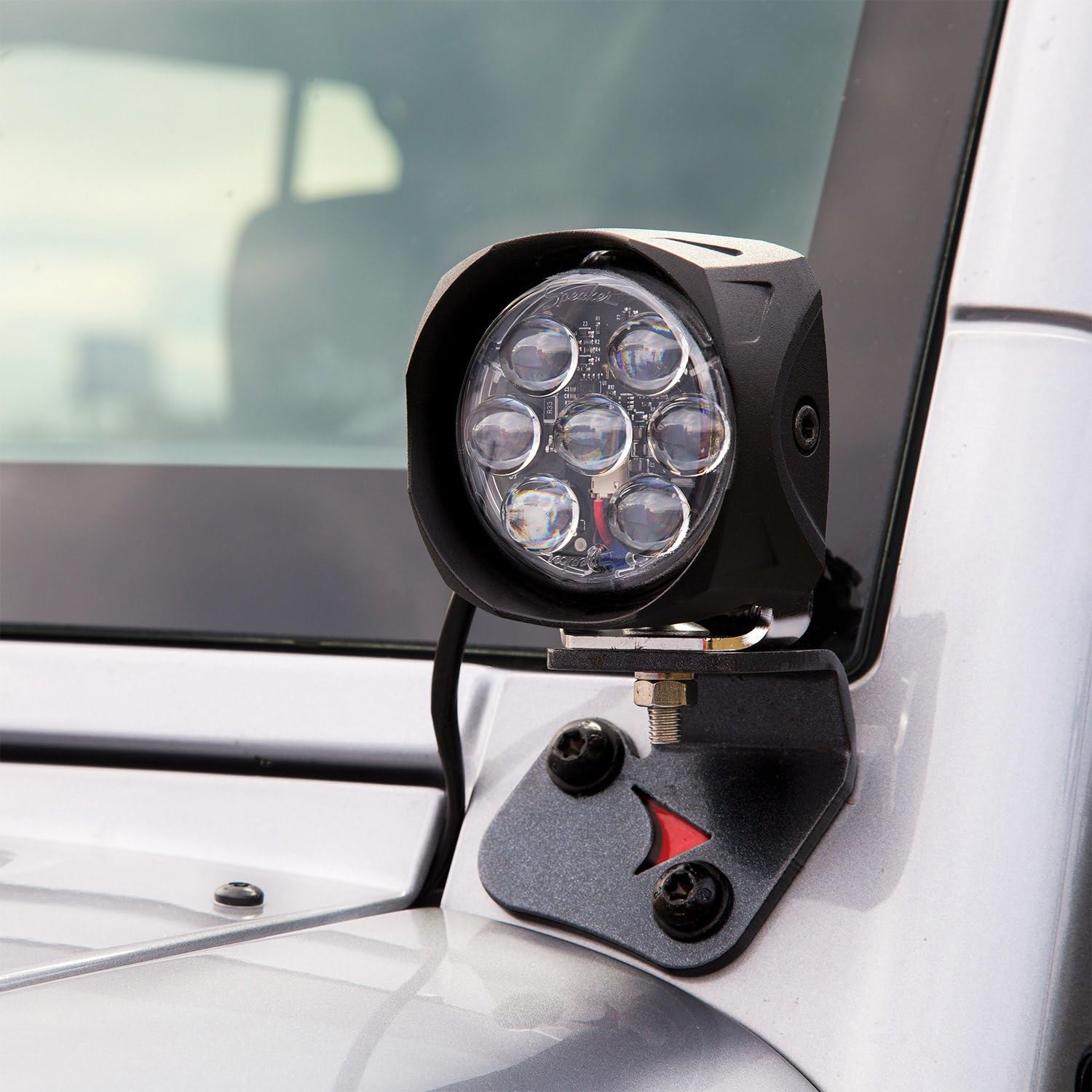 3.5" JW Speaker Model LED Auxiliary Light Kit (Flood Beam) - 0555003