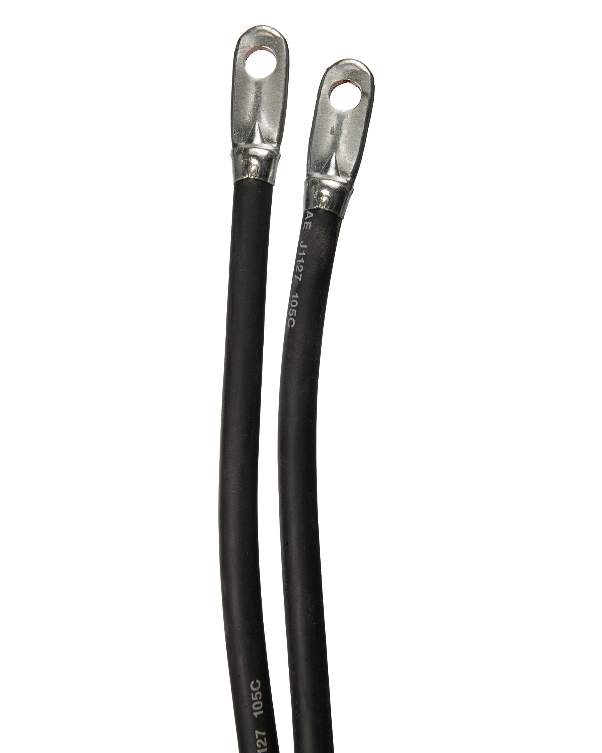 Sierra International BC88593 With Terminals Battery Cable - 8', Black, 1 Gauge , white