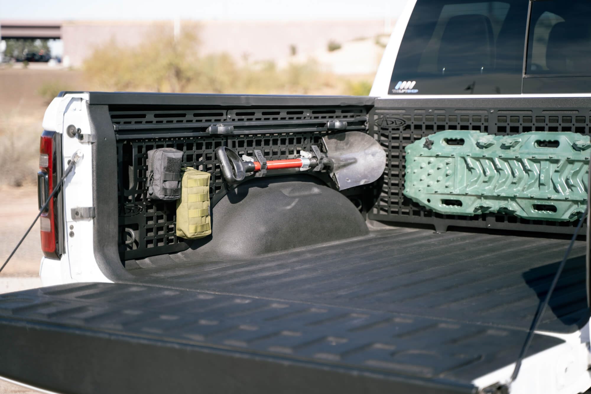 Offroad Bed Side Molle Panels ADD for 2019-2025 Ram 1500, TRX, & RHO | Driver Side Molle Panel Kit | Offers Diverse Mounting Solutions | Retains Factory Tie-Down Access | Made in The USA (RHO)