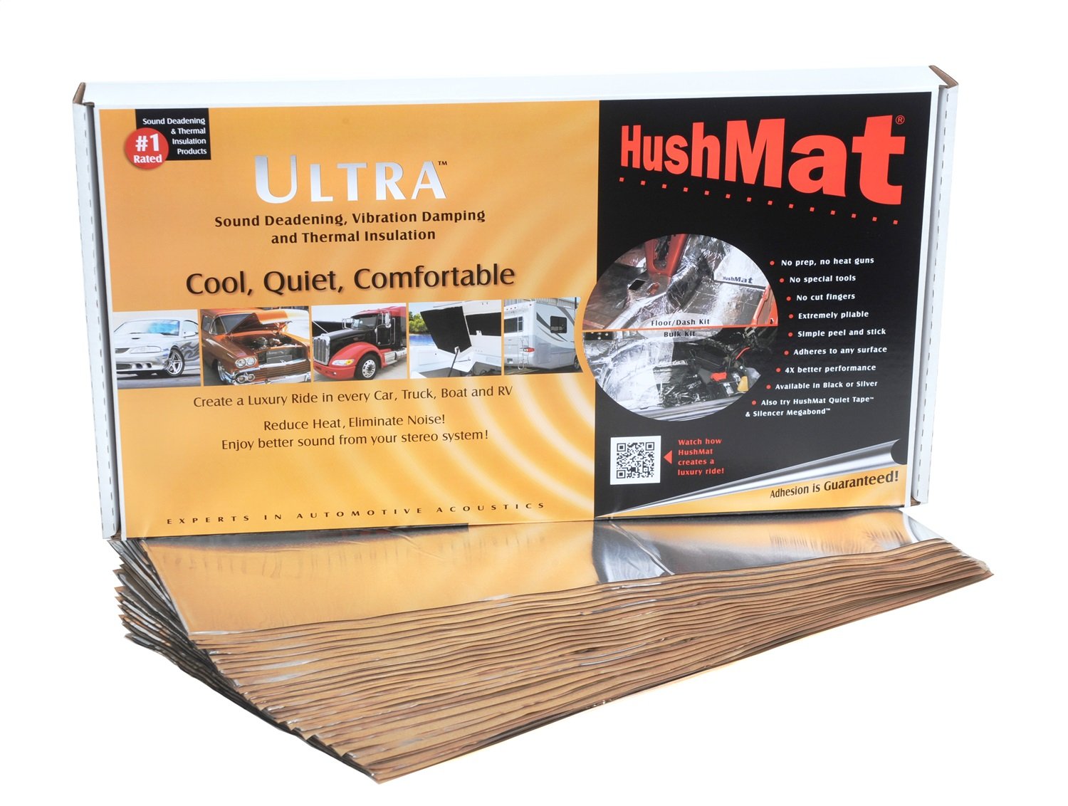 HushMat Sound and Thermal Insulation Kit 570302 (Triumph TR3- All Years Firewall)