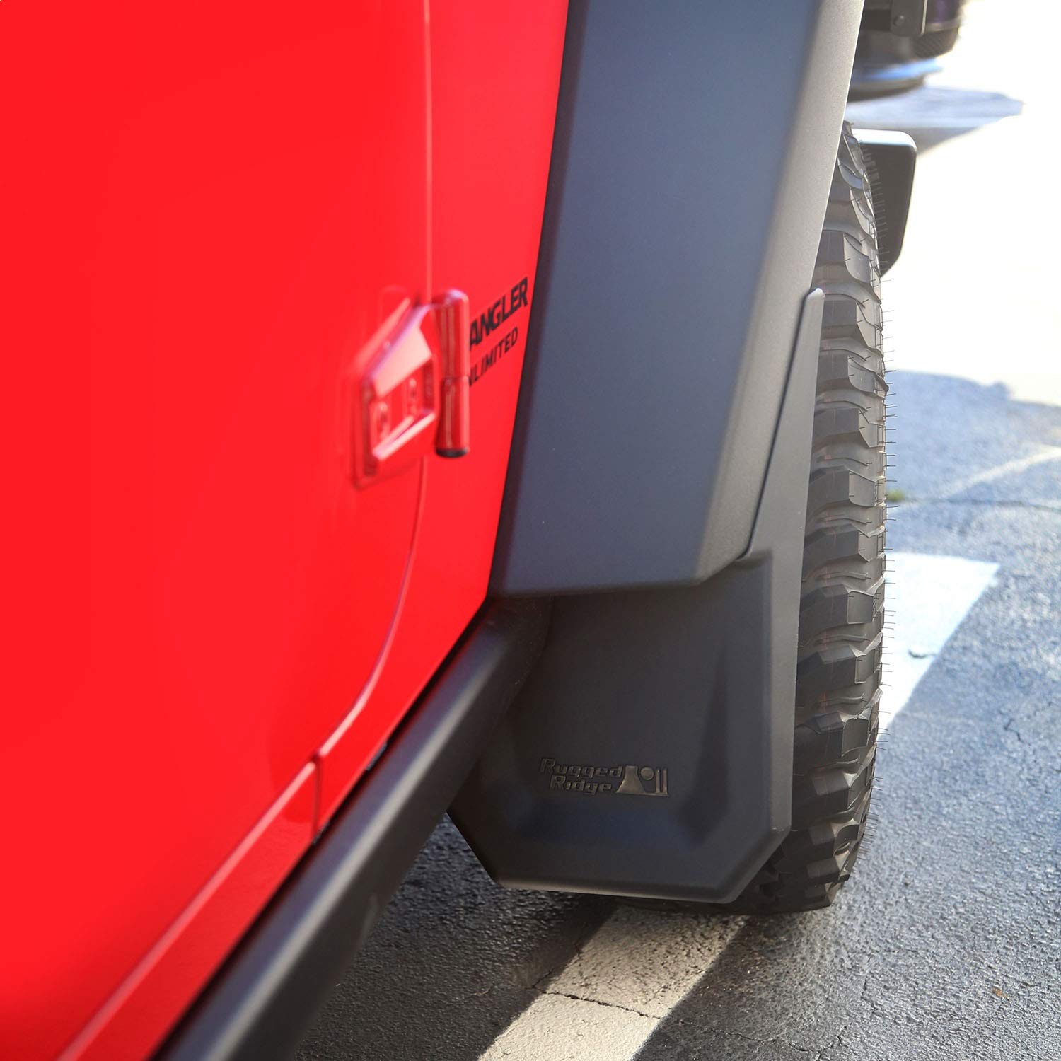 Splash Guard Kit, Front | Rugged Ridge | 11642.11 | Fits 2007-2018 Jeep Wrangler JK