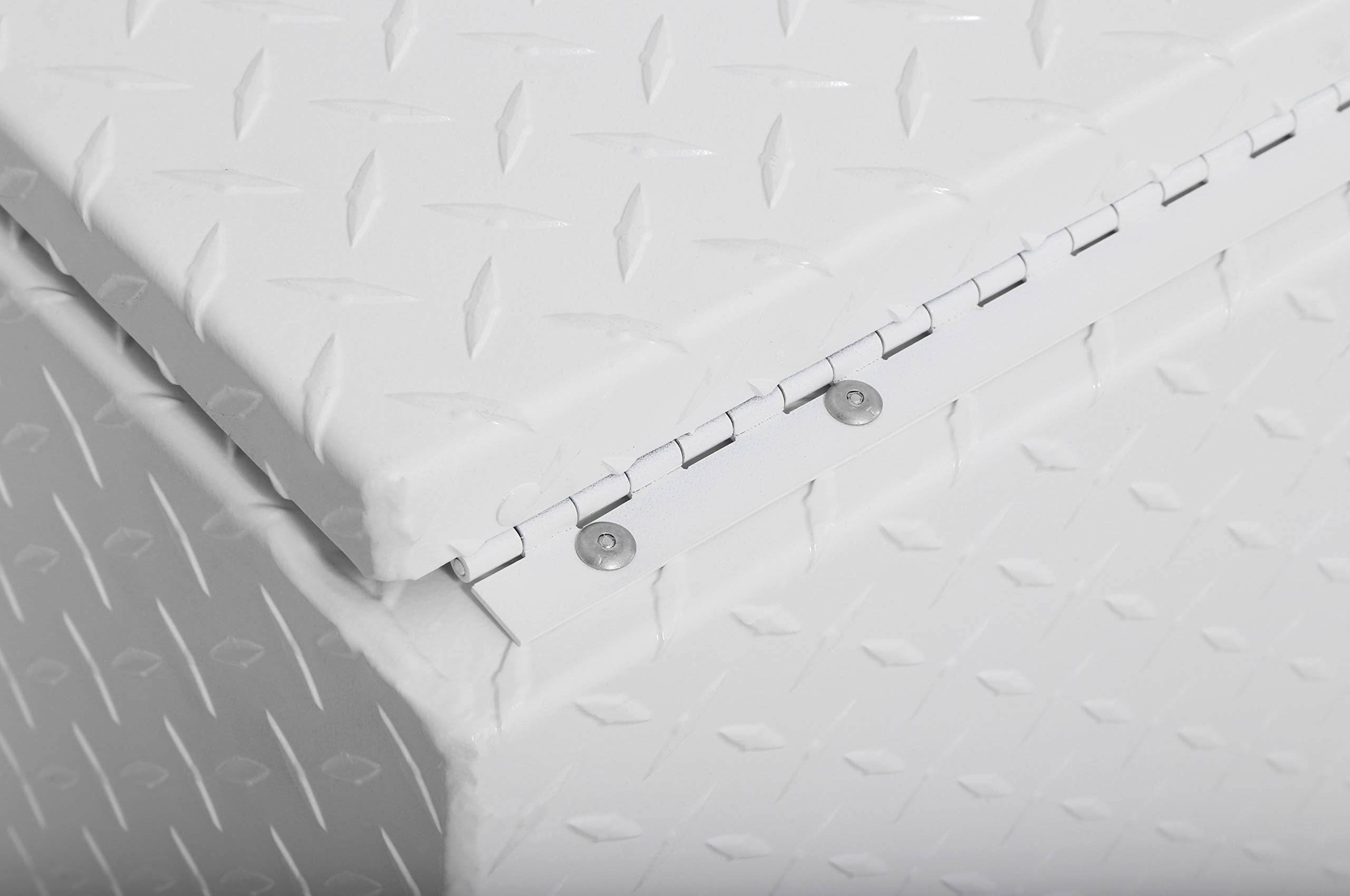 Dee Zee White-Tread DZ70WH Aluminum Topsider Tool Box - 48"