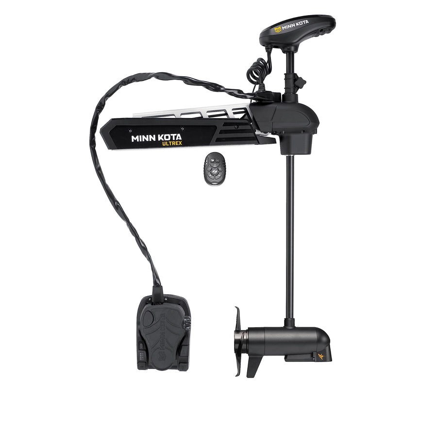 Minn Kota Bow-Mount Ultrex Electric Trolling Motor with MEGA Down Imaging – 112 Lb. Thrust, 45 in. Shaft, Freshwater