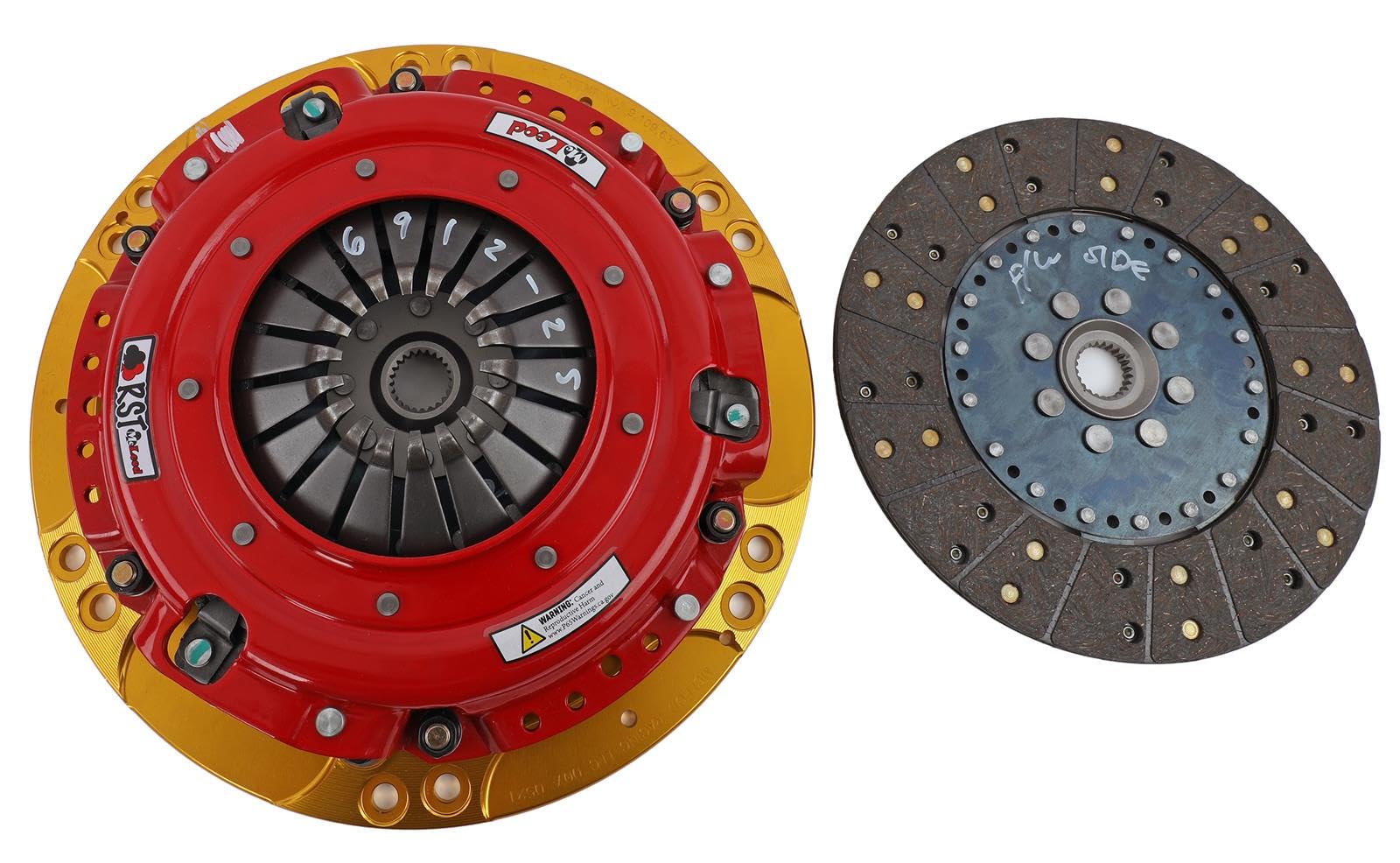 RST McLeod 02-10 Mustang 4.6L 1-1/16 X 10 Spline Clutch (Fits 6.25in. Or Smaller Crank Relief) (6912-03)