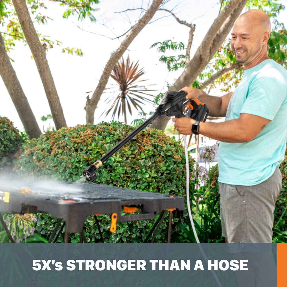 20V WORX Hydroshot Portable Power Cleaner 320 PSI -WG620 (Battery & Charger Included)
