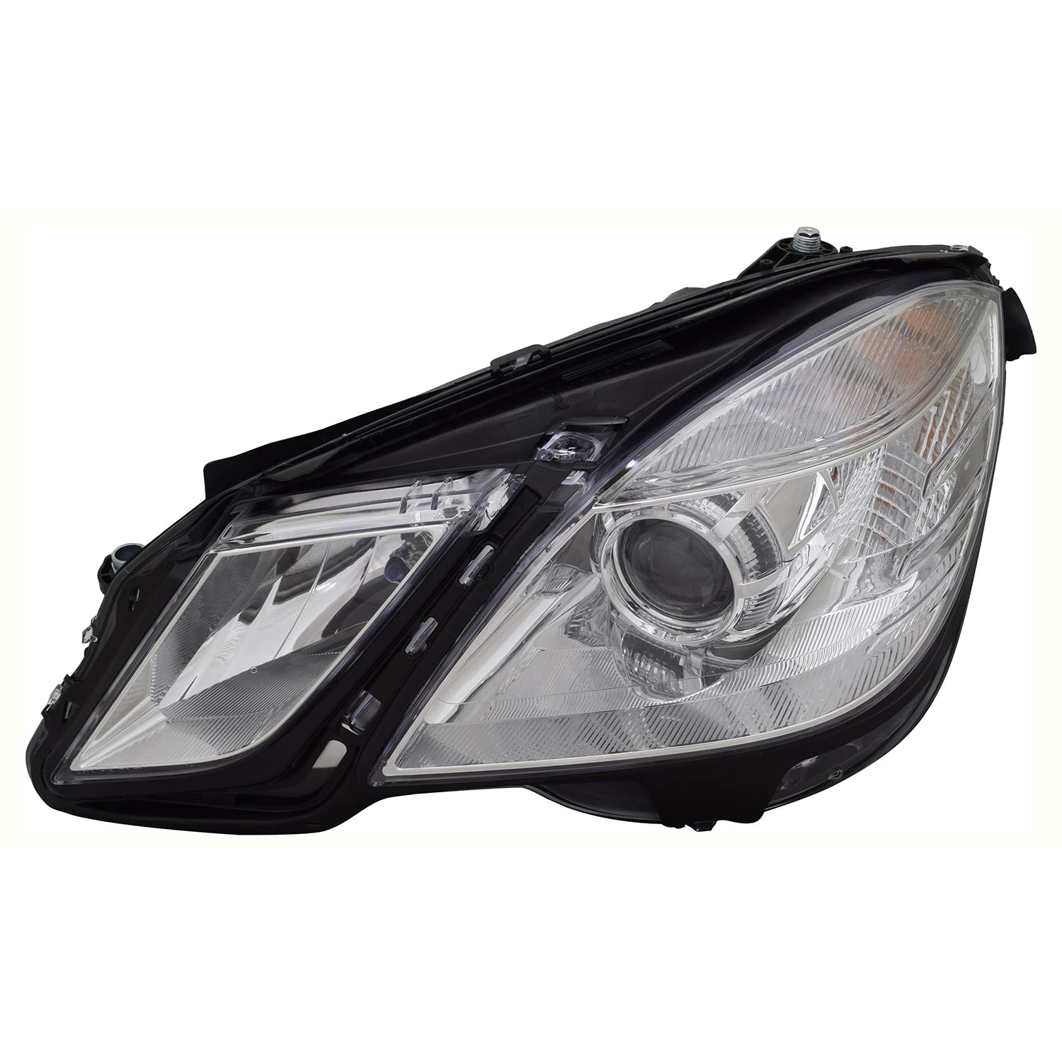 Left TYC Headlight Assembly Compatible with 2010-2013 Mercedes Benz E-class