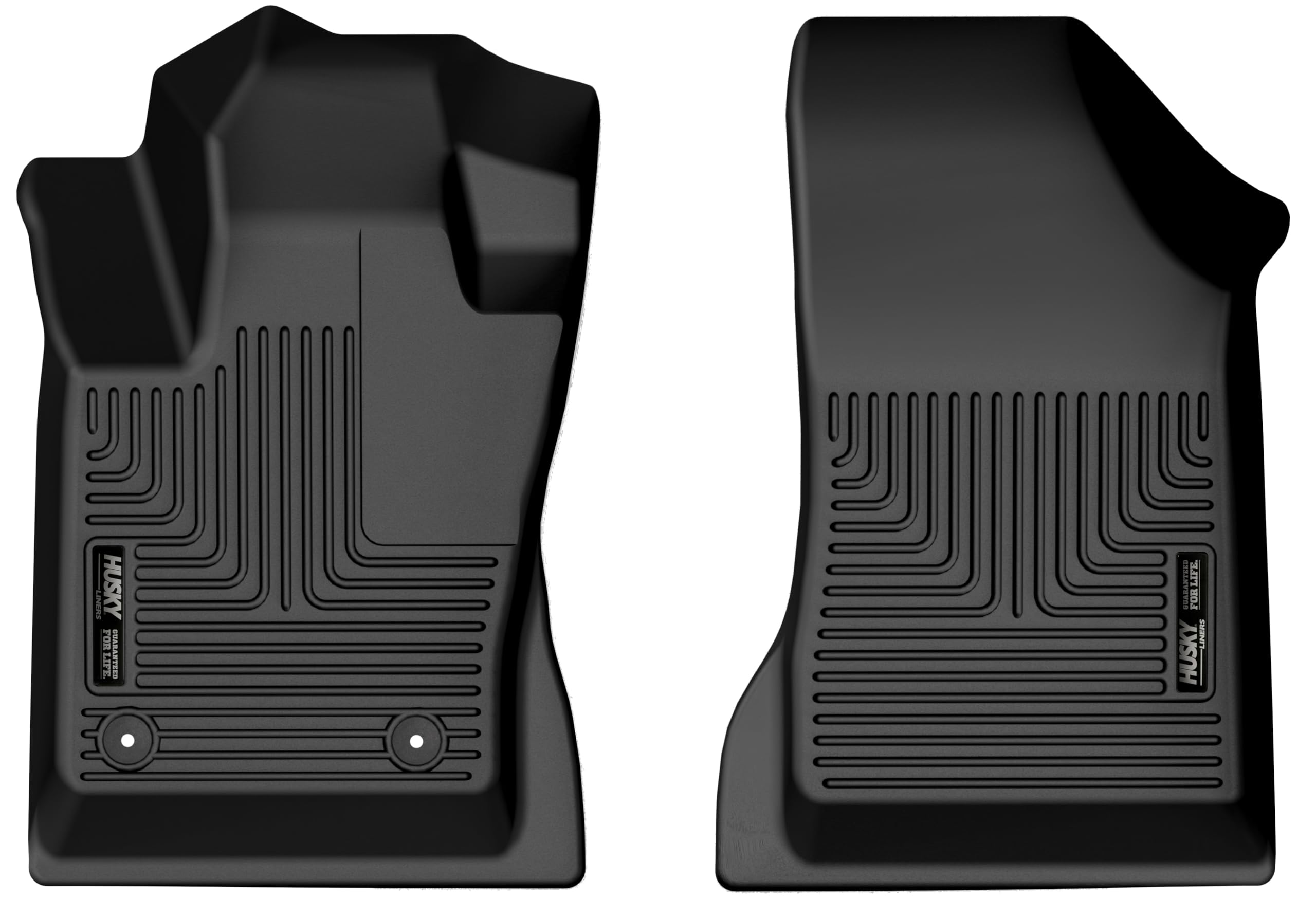 Husky Liners Floor Mats X-act Contour | Fits 2023-2025 Dodge Hornet | Front Row, 2-pc Black - 54171