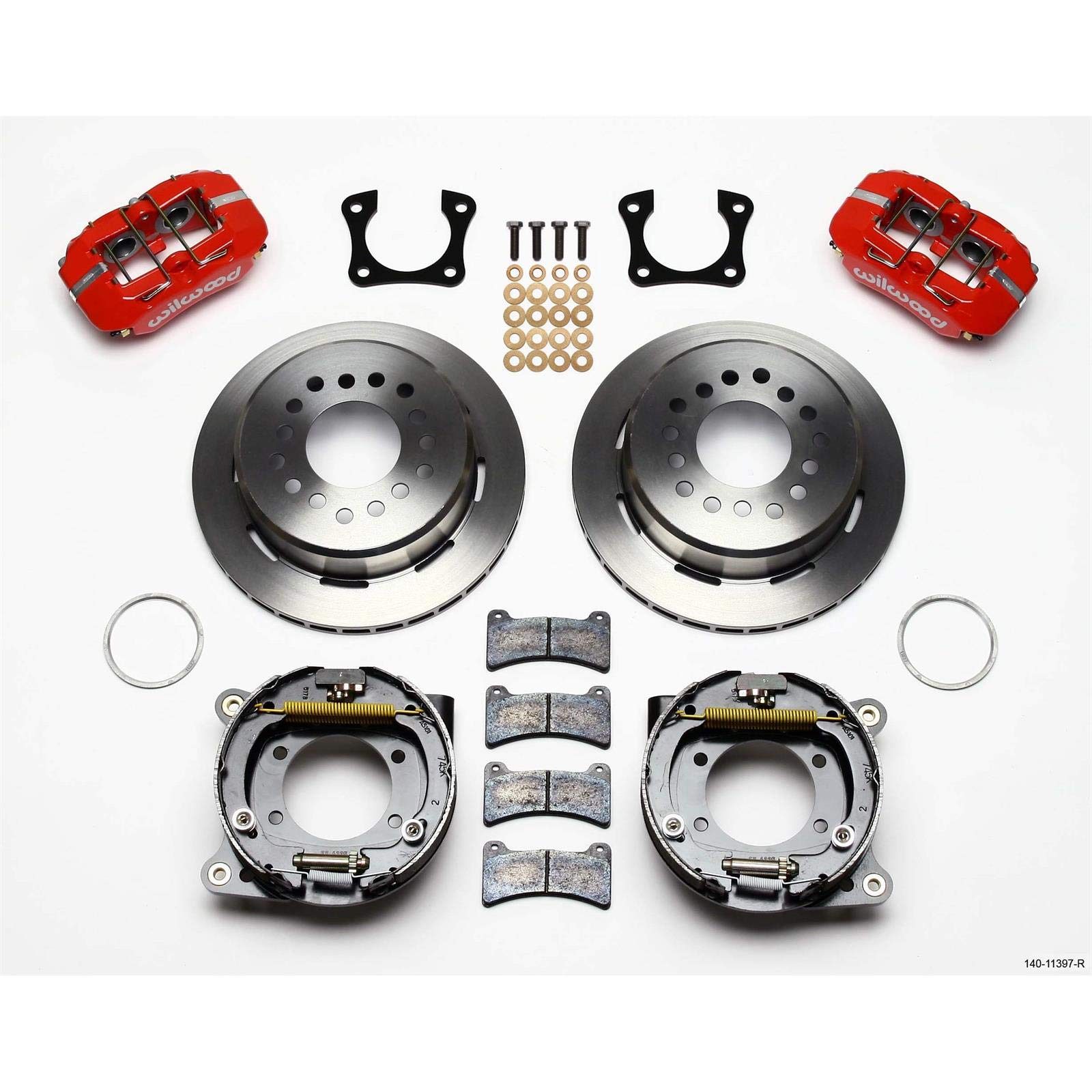 P-Brake Kit FDP-LP 11.00" - Red
