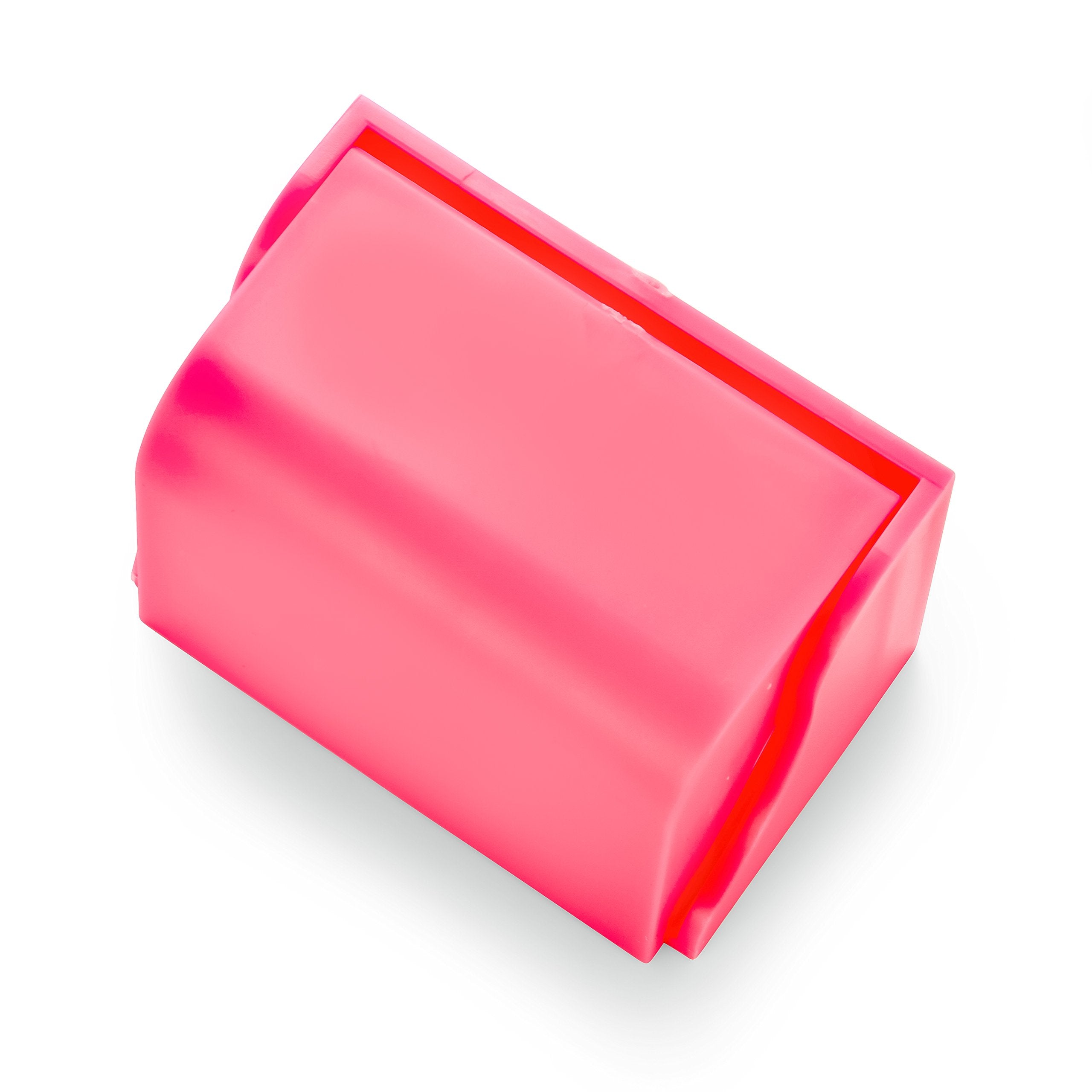 Pop-A-Toothbrush Camco | Features Vented Design & No Tool Installation | Ideal for Camper, RVs, Boats, Travel Trailers & More | Holds 2 Toothbrushes, Pink (57205)