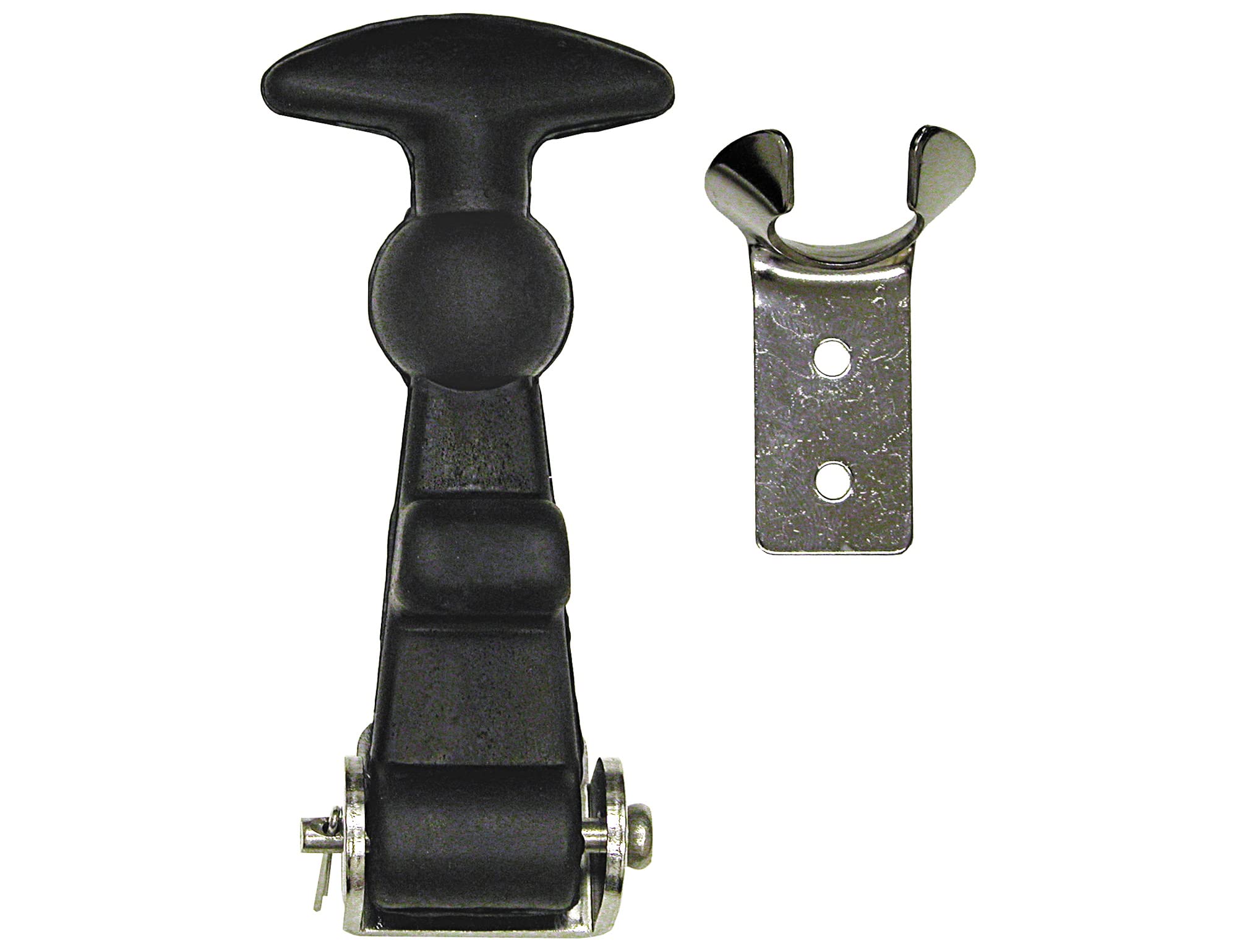 Truck and Trailer Buyers Products WJ201SS Rubber Hood Latch
