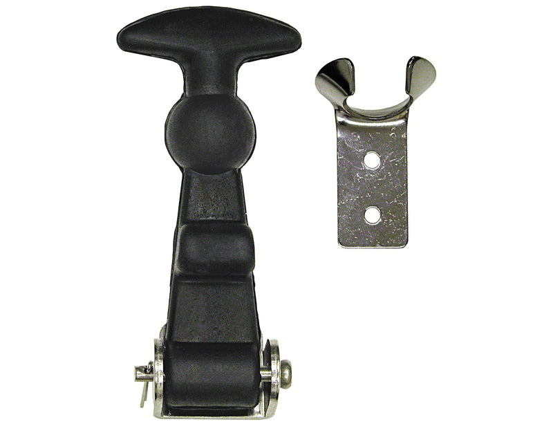 Truck and Trailer Buyers Products WJ201SS Rubber Hood Latch
