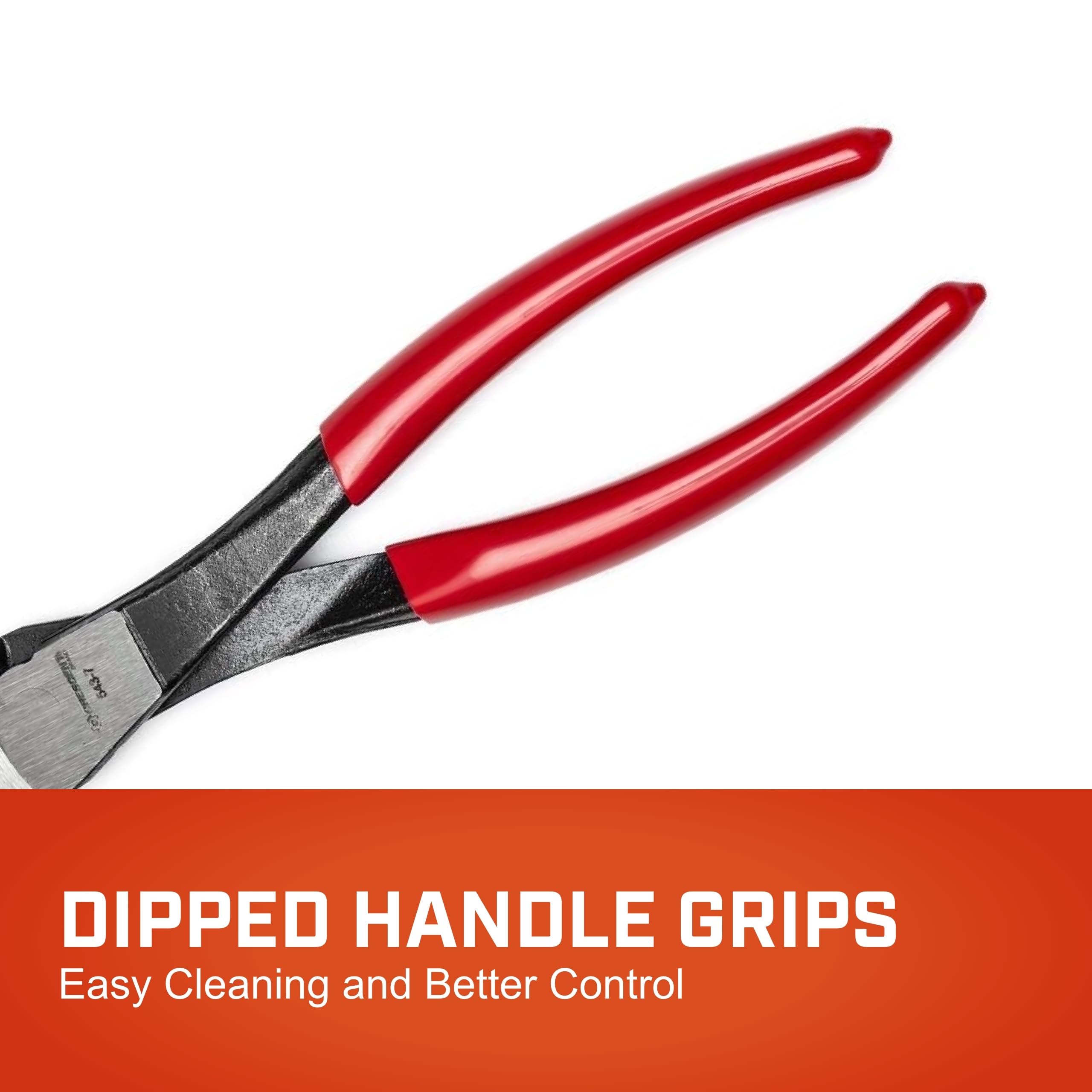 Crescent 8" Diagonal Heavy-Duty Flush Cutting Pliers - Bagged - 5438CENN