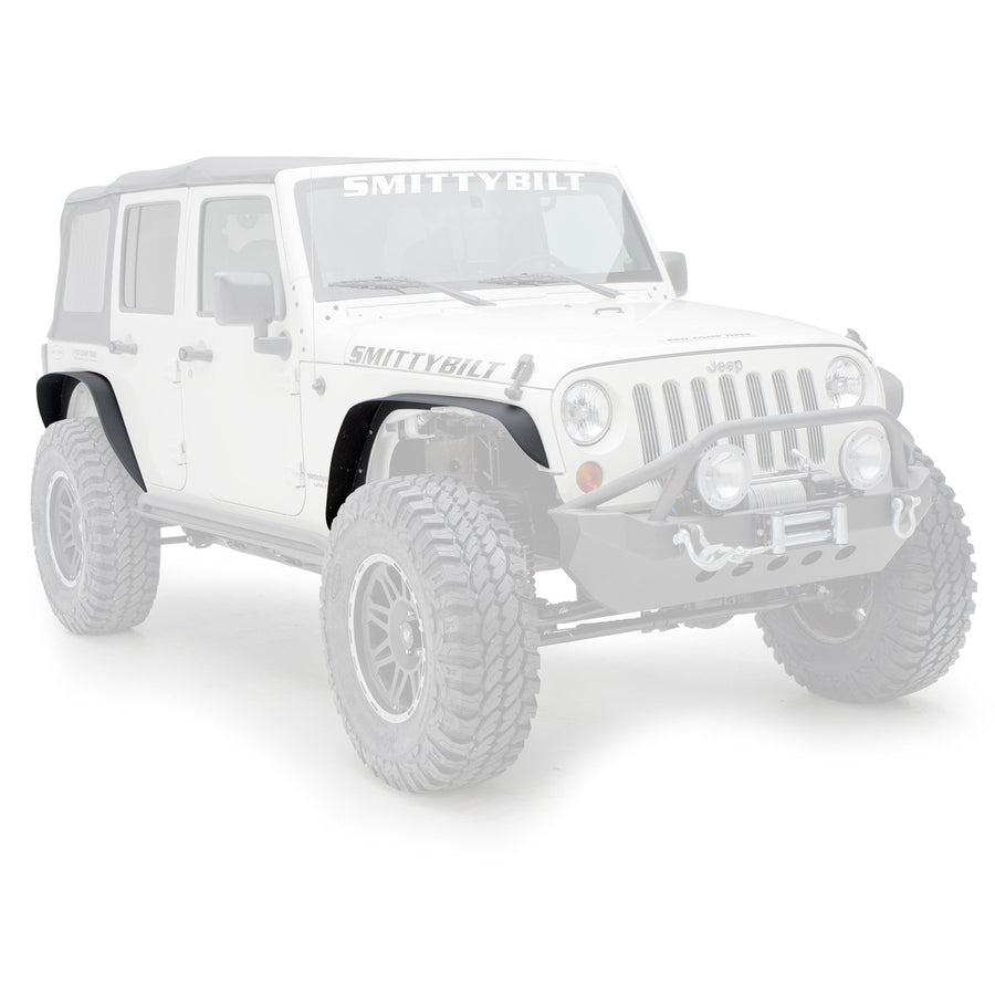 XRC FENDER FLARE KIT SmittyBilt 4PC - SB76837