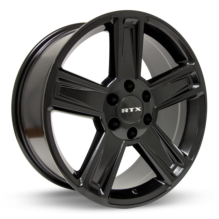 Glacier RTX Custom Wheel - 17x8, 15 Offset, 5x139.7 Bolt Pattern, 78.1mm Hub - Satin Black Rim
