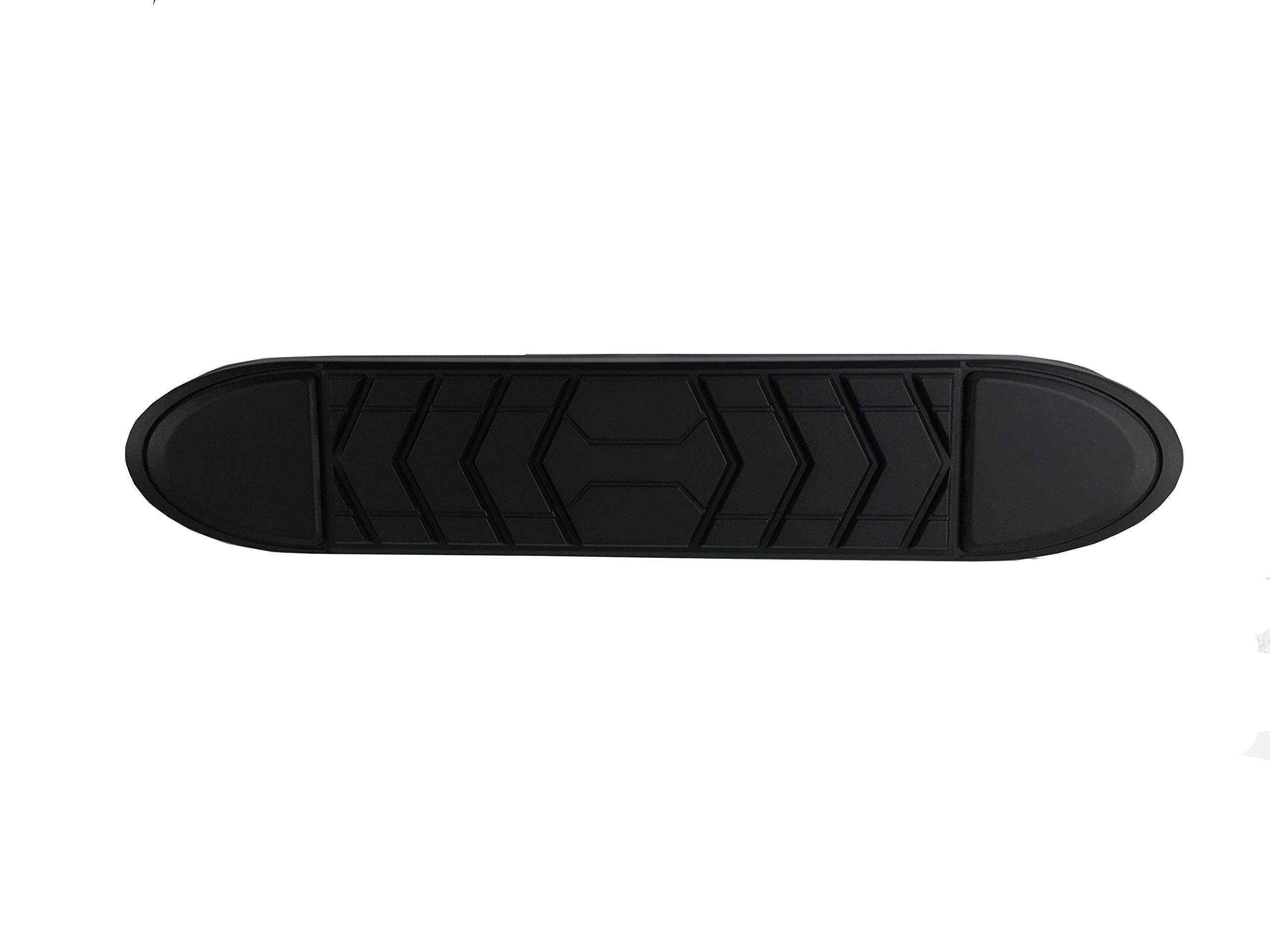 Nerf Bar Pad Replacement TrailFX WSP004KIT Step Pad for 5 Inch TrailFX Oval Bars, Large Cab Step Pad, Black, Clip Mount, Includes Installation Clips