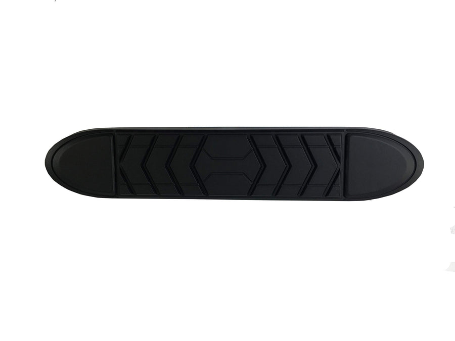 Nerf Bar Pad Replacement TrailFX WSP004KIT Step Pad for 5 Inch TrailFX Oval Bars, Large Cab Step Pad, Black, Clip Mount, Includes Installation Clips
