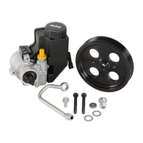 Holley Power Steering Kit 97-384 with Saginaw Type II Pump - Truck Style