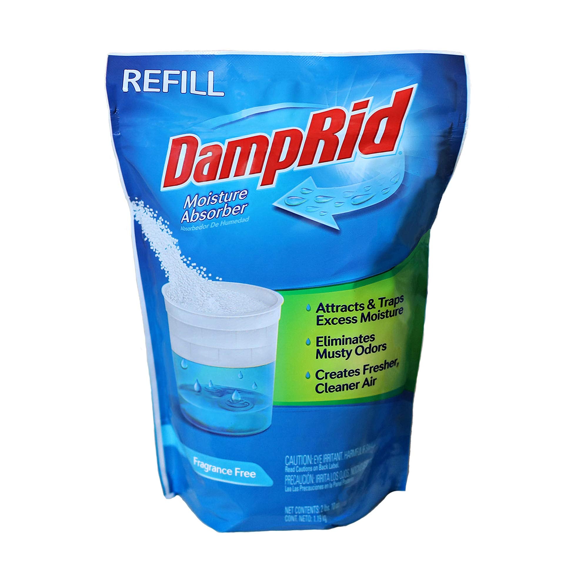 Fragrance Free DampRid Moisture Absorber - 42 oz. Refill Bag
