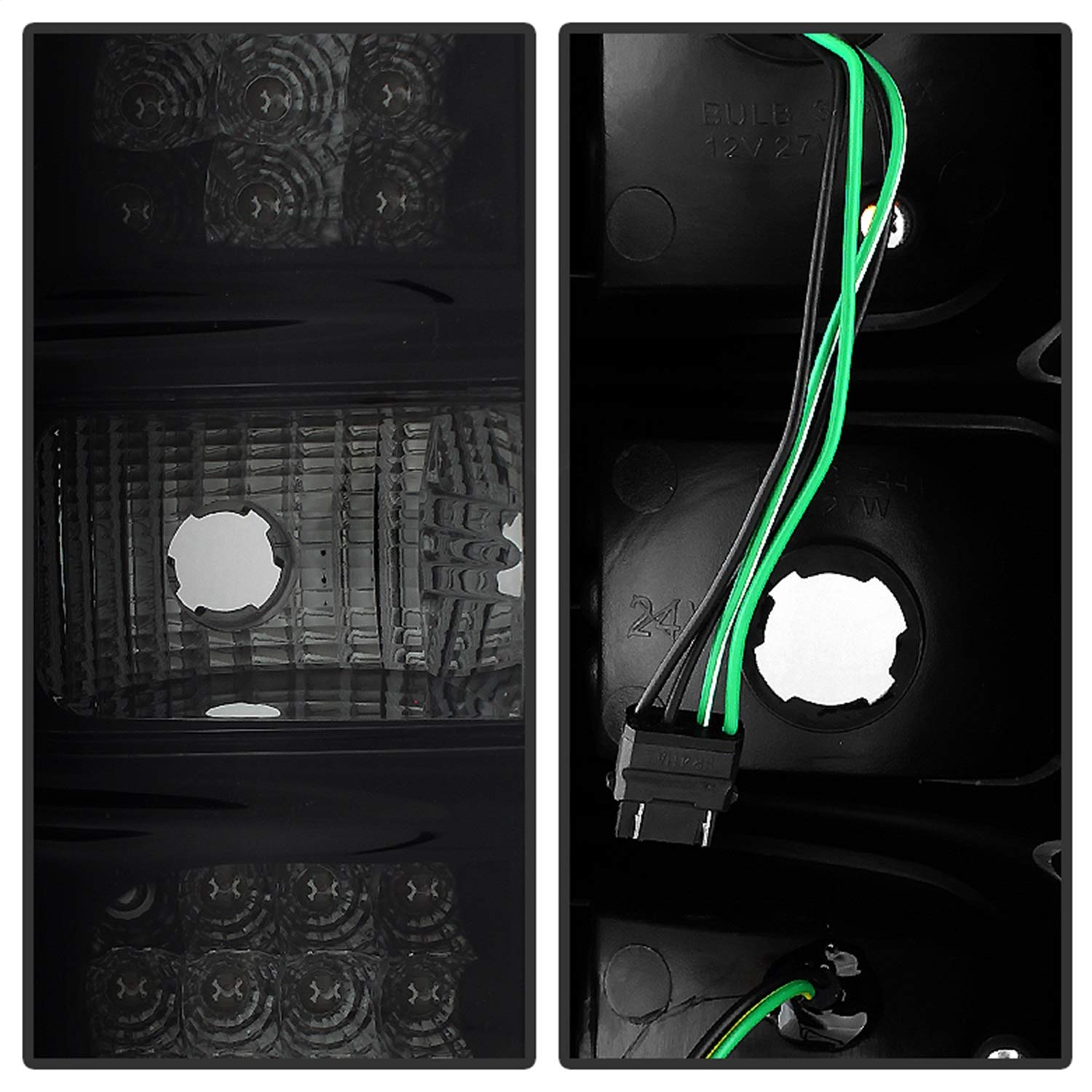 Tail Light Xtune ALT-JH-CSUB07-LED-G2-BSM (Chevy Suburban/Tahoe 07-14 / GMC Yukon/Yukon Denali 07-14 - LED s - Black Smoked)