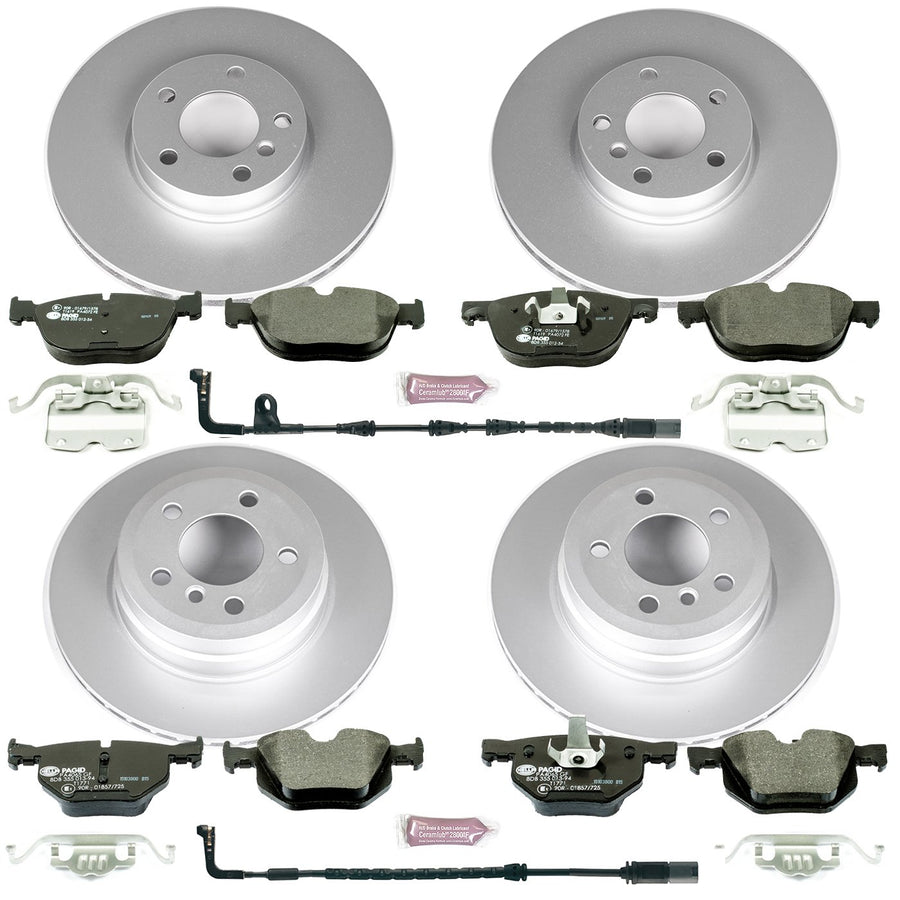 Euro-Stop Brake Kit Power Stop For BMW X5 2007-2010 Front & Rear [Model Specific]