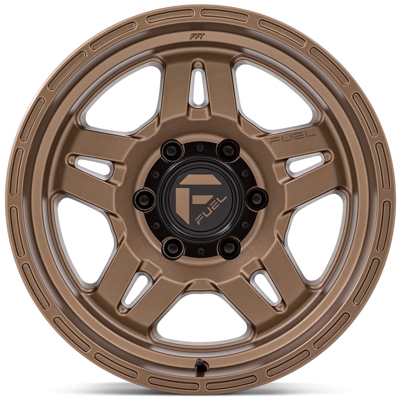 D800 OXIDE FUEL OFF-ROAD 17X8.5, 5X5.0, 4.79, 1mm MATTE BRONZE - D80017857547