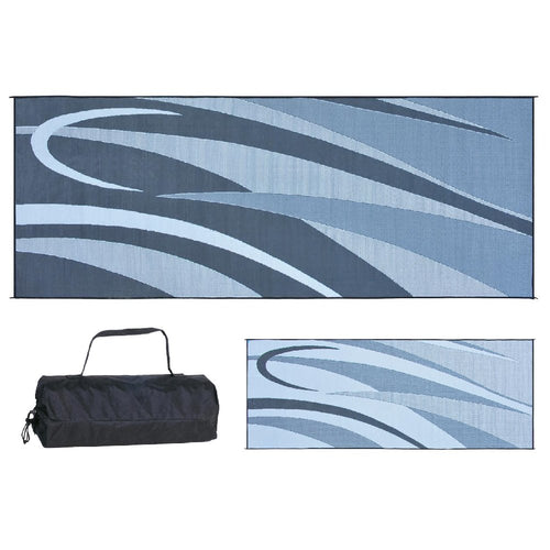 Camping Stylish Ming's Mark 142.153 GC1 Black/Silver 8' x 20' Graphic Mat