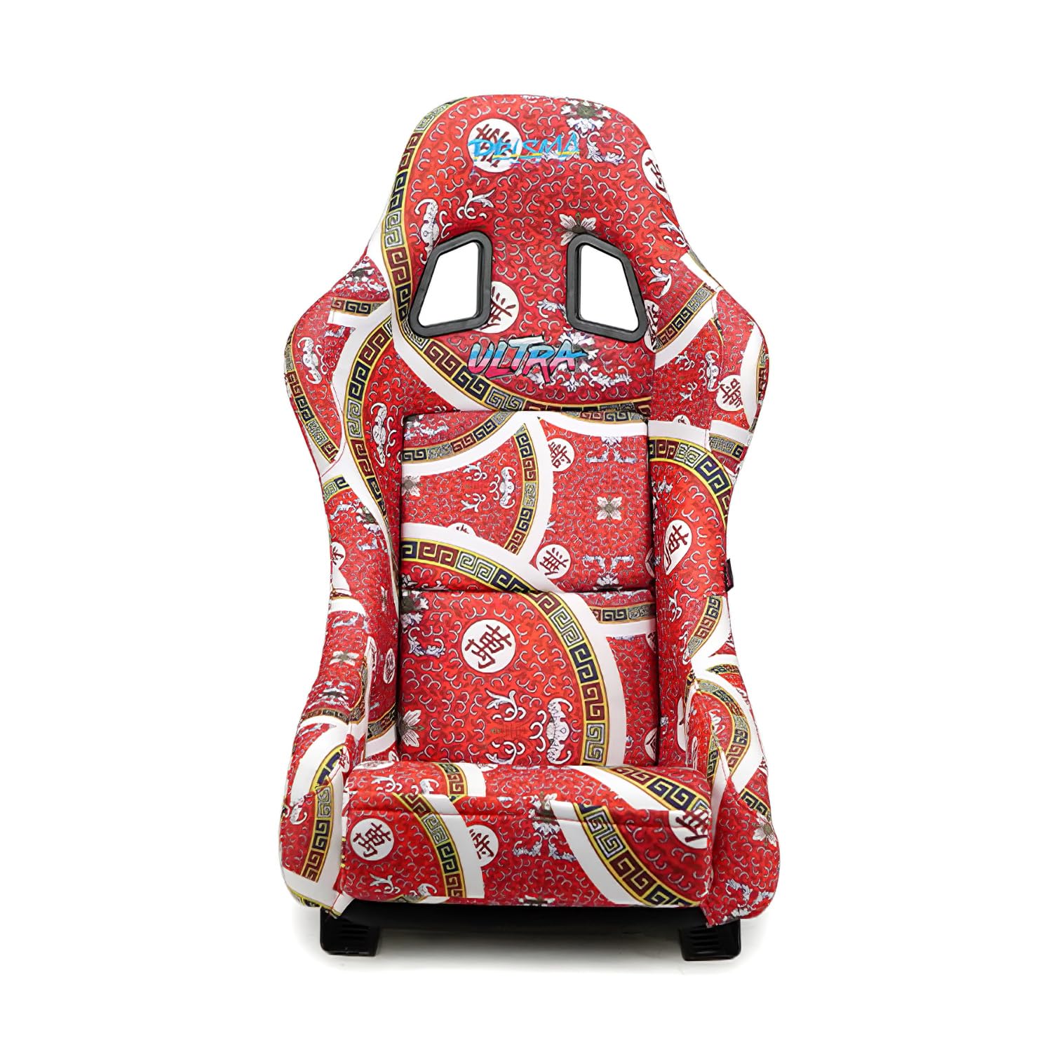 NRG Innovations Left, Right Front Prisma Fixed Back Bucket Racing Seat Compatible With Vehicle with Aftermarket Seat Brackets, 22" W X 34" H X 16" D, NRG-FRP-303-DYNASTY