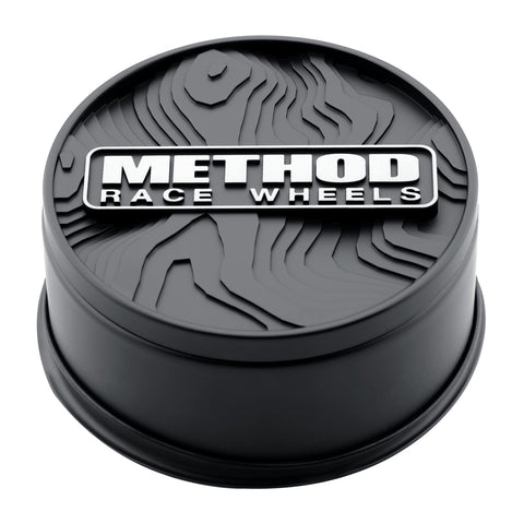 TOPO Method Race Wheels Center Cap, Black