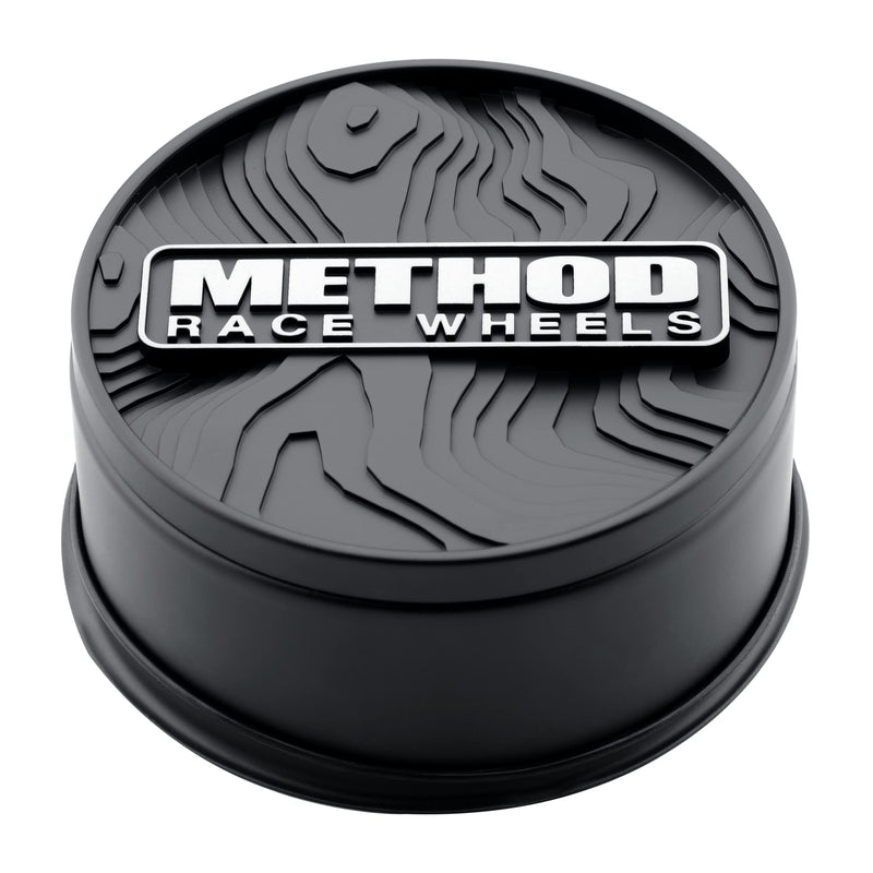 TOPO Method Race Wheels Center Cap, Black